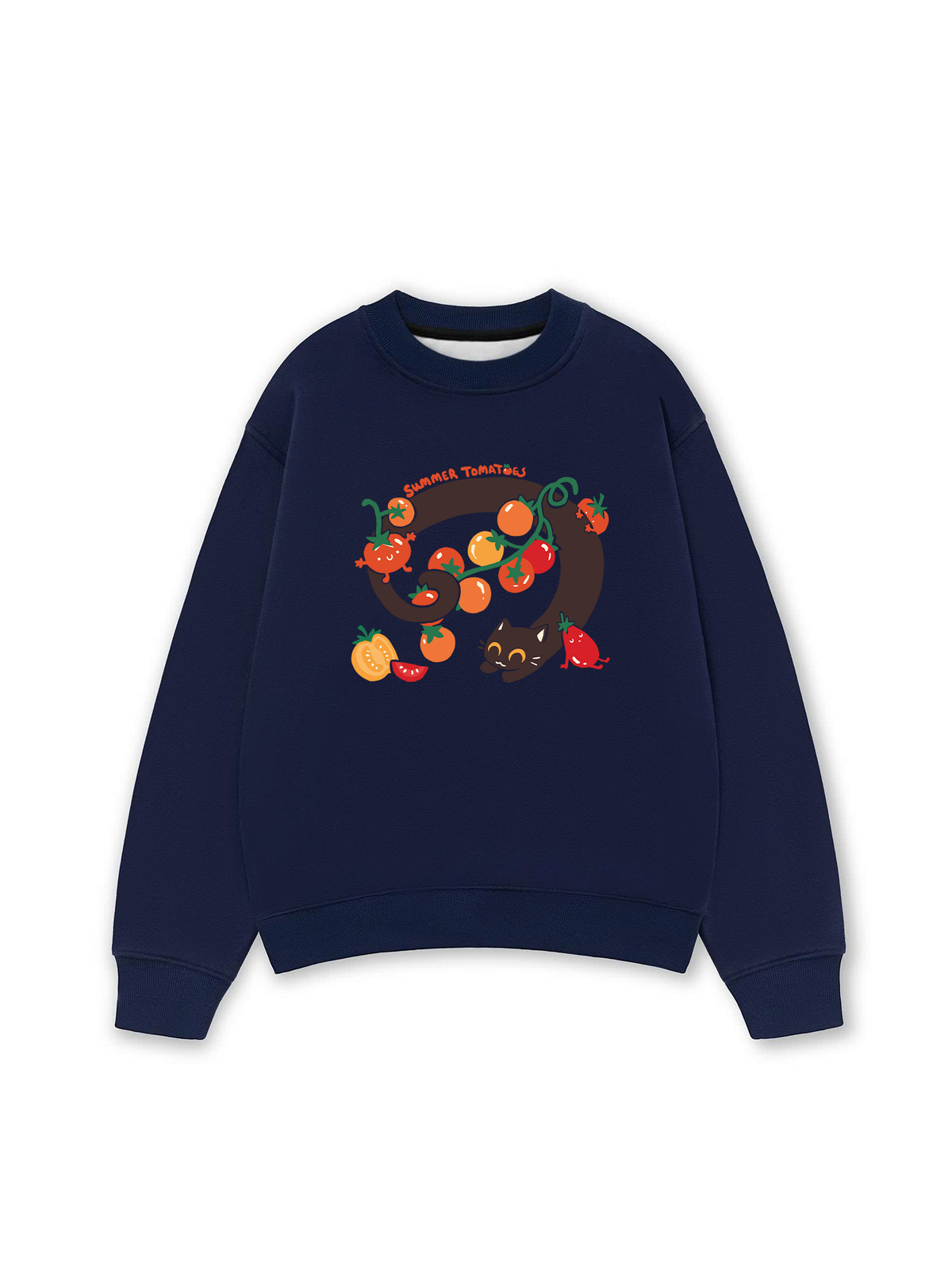 Áo Sweater Nỉ Hai Da Yummy Mood Summer Tomatoes