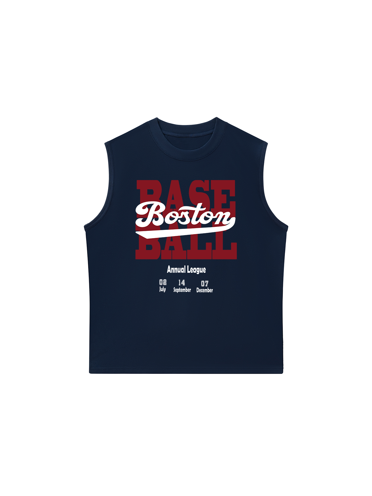 Áo Ba Lỗ Relaxed Fit Baseball Boston League