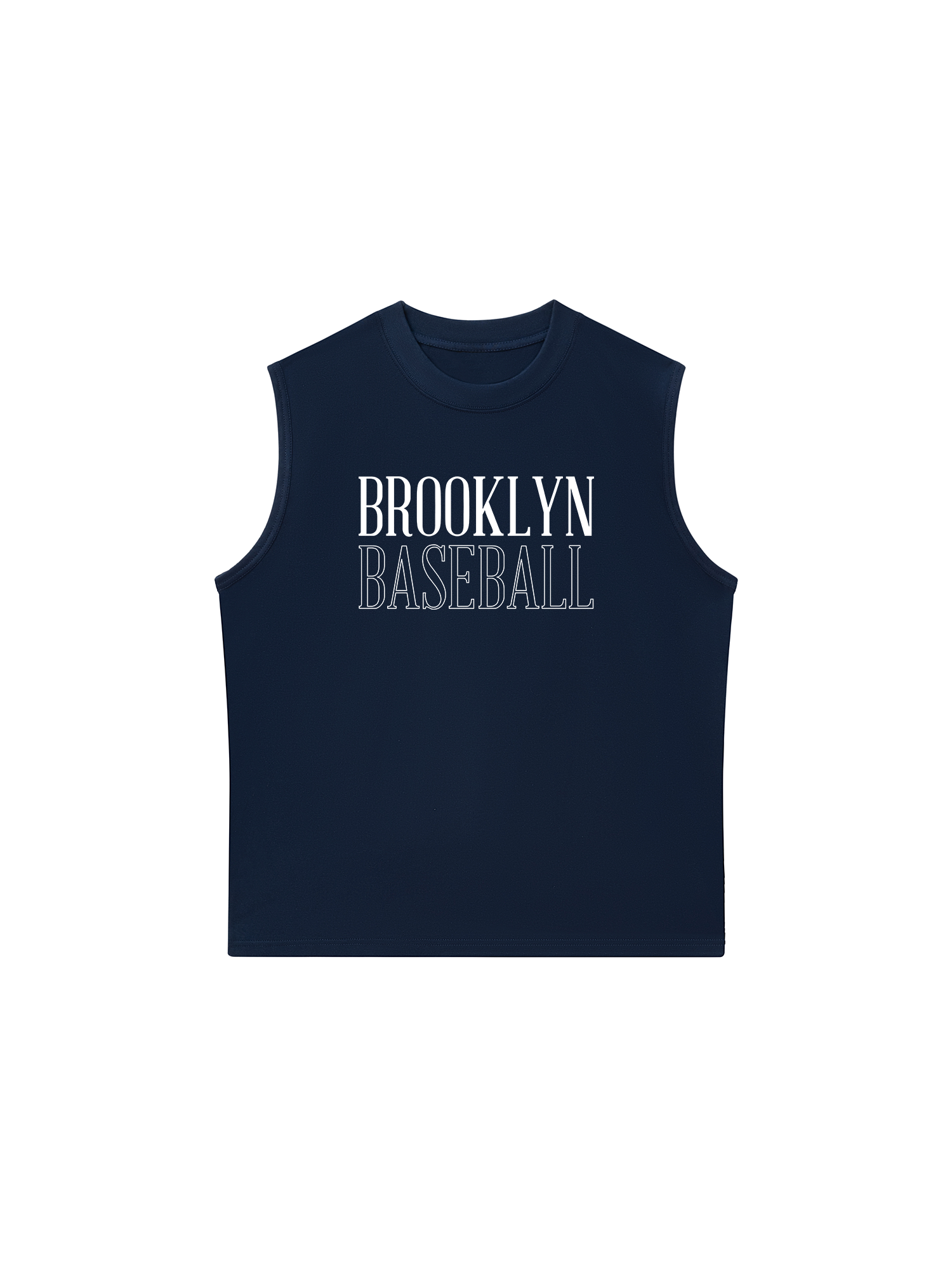 Áo Ba Lỗ Relaxed Fit Baseball Basic Brooklyn
