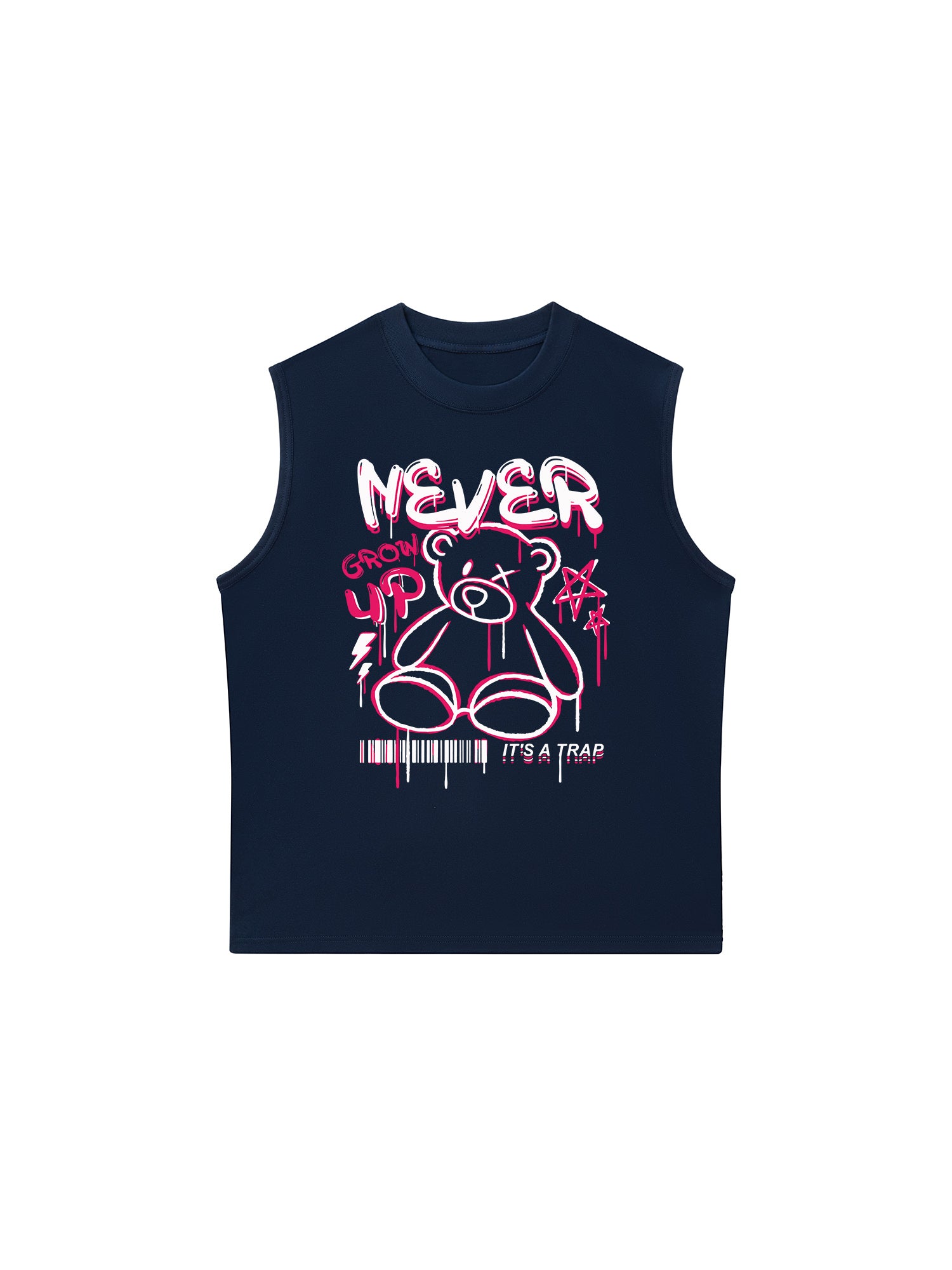 Áo Ba Lỗ Relaxed Fit Never Grow Up