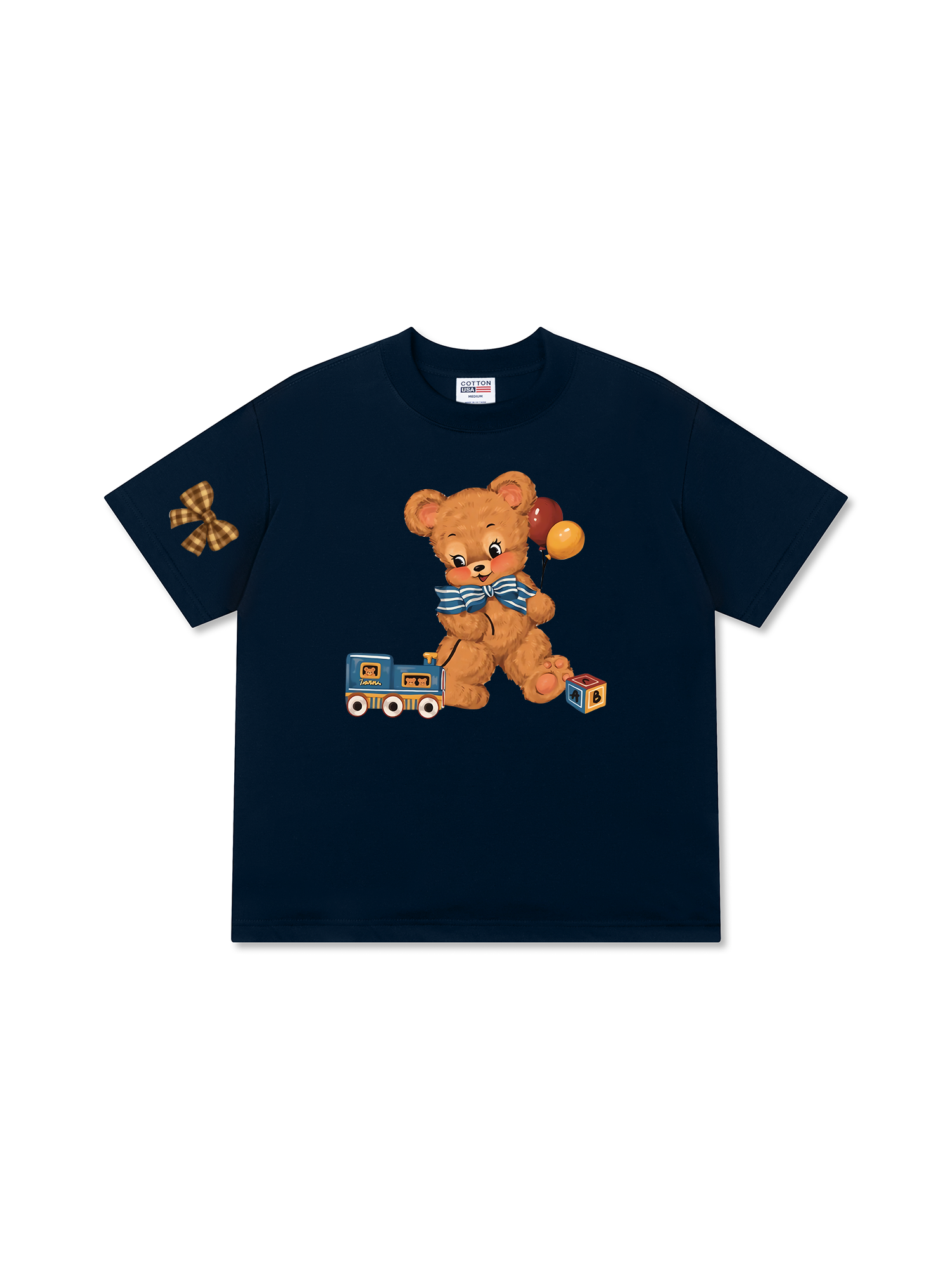 Áo Thun Relaxed Fit Soft Paw CUte Teddy