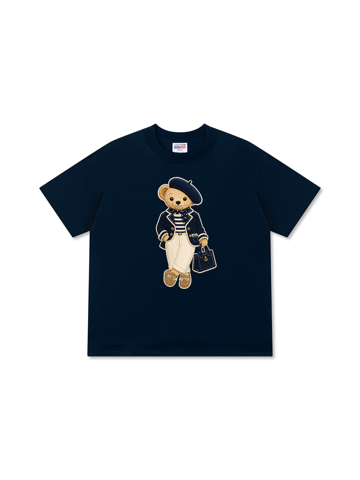 Áo Thun Relaxed Fit  Cute Bear Girrl