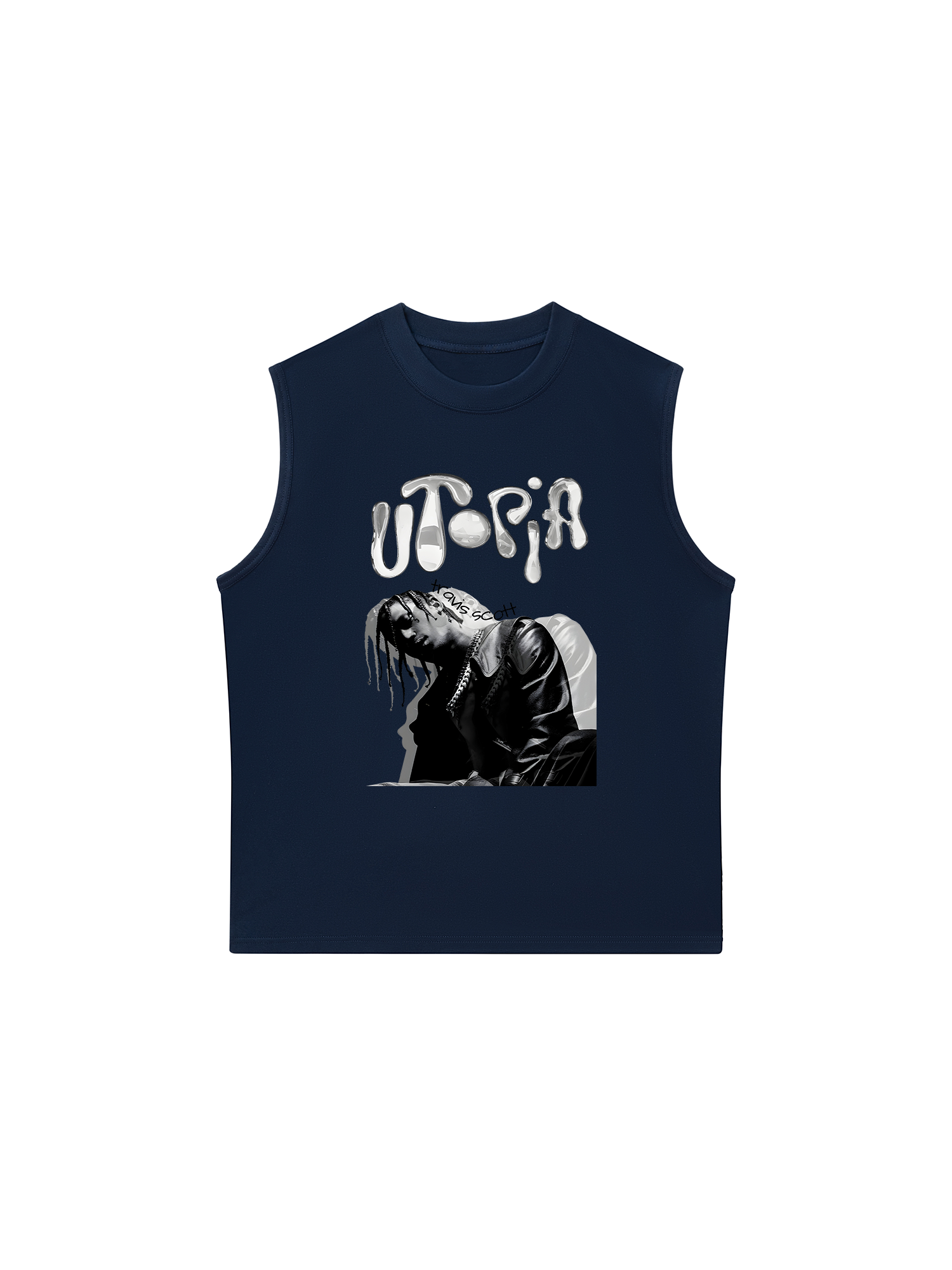 Áo Ba Lỗ Relaxed Fit Travis Scott Utopia