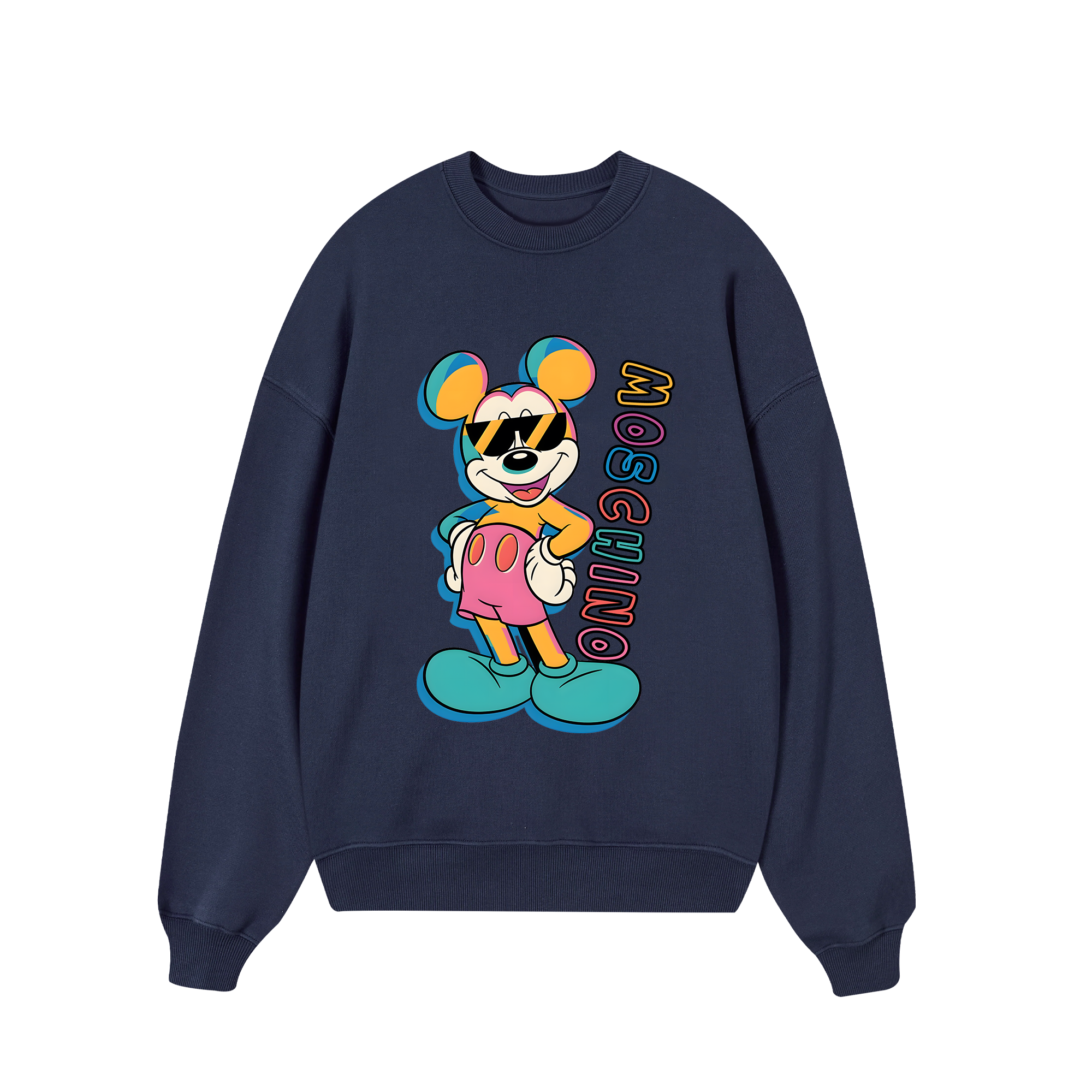 Moschino Colorful Mickey Sweater