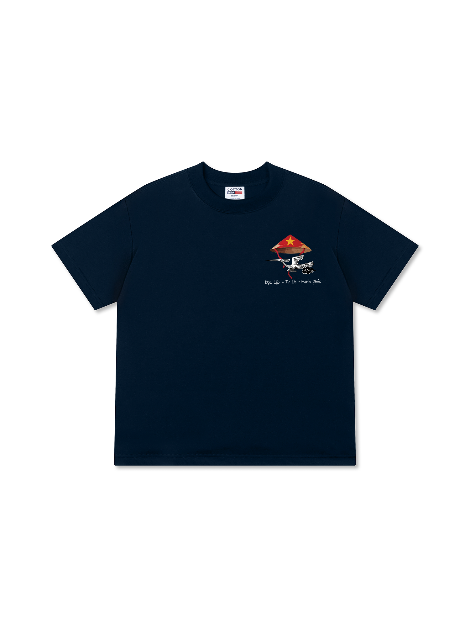 Áo Thun Relaxed Fit Việt Nam Độc Lập - Tự Do - Hạnh Phúc 2