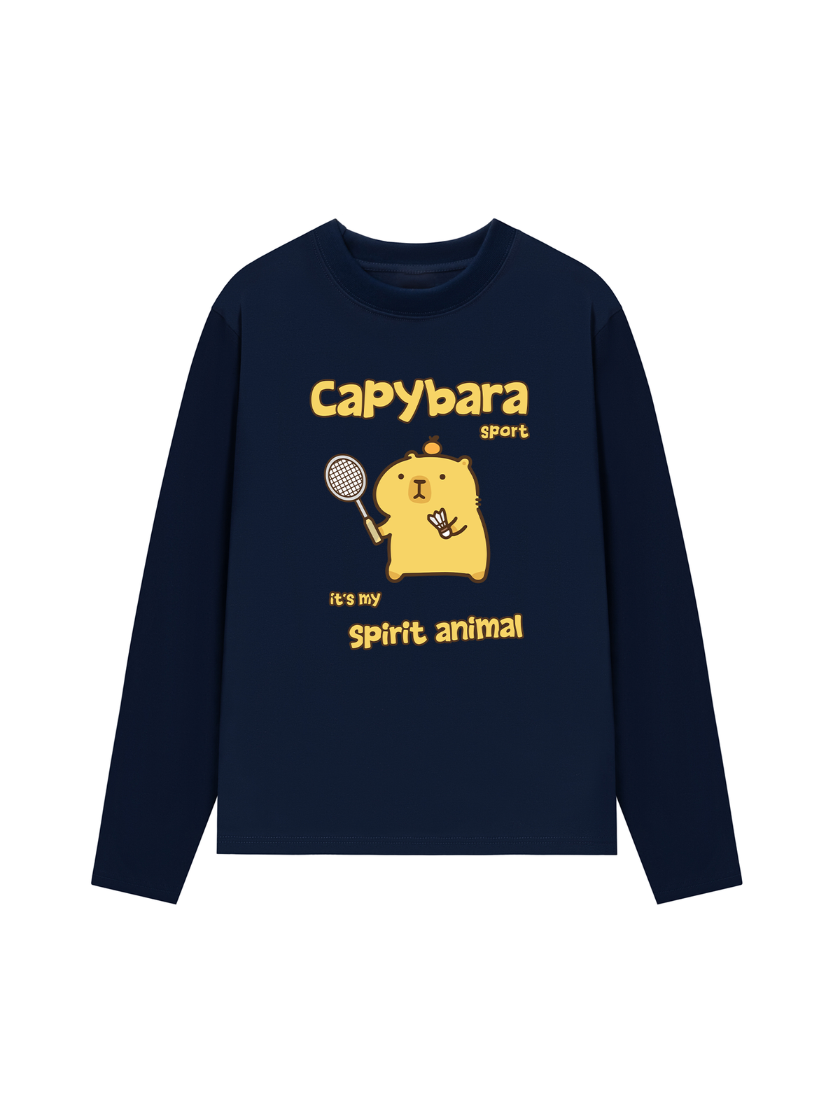 Áo Thun Dài Tay Badminton Capybara Sport