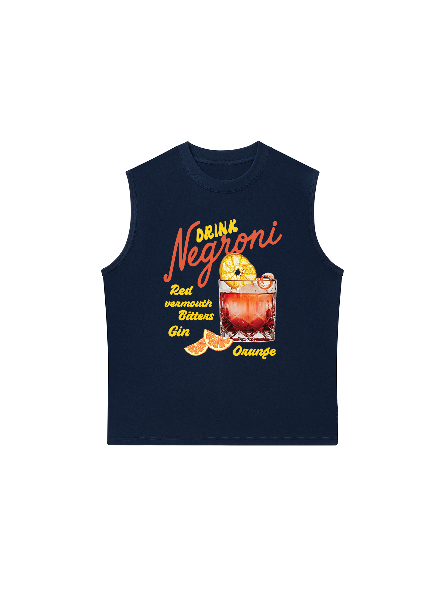 Áo Ba Lỗ Relaxed Fit Negroni Drink