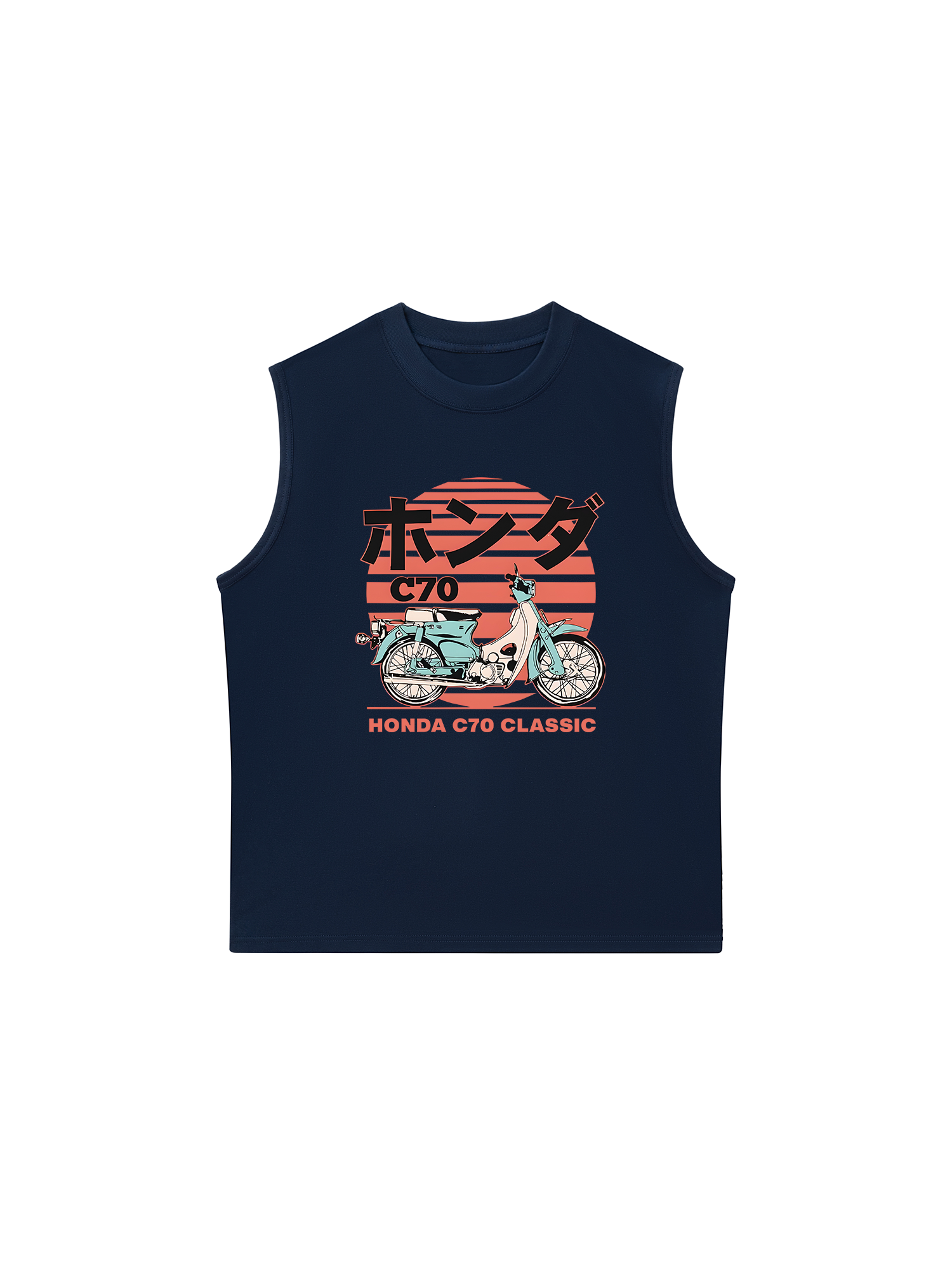 Áo Ba Lỗ Relaxed Fit Honda C70 CLASSIC