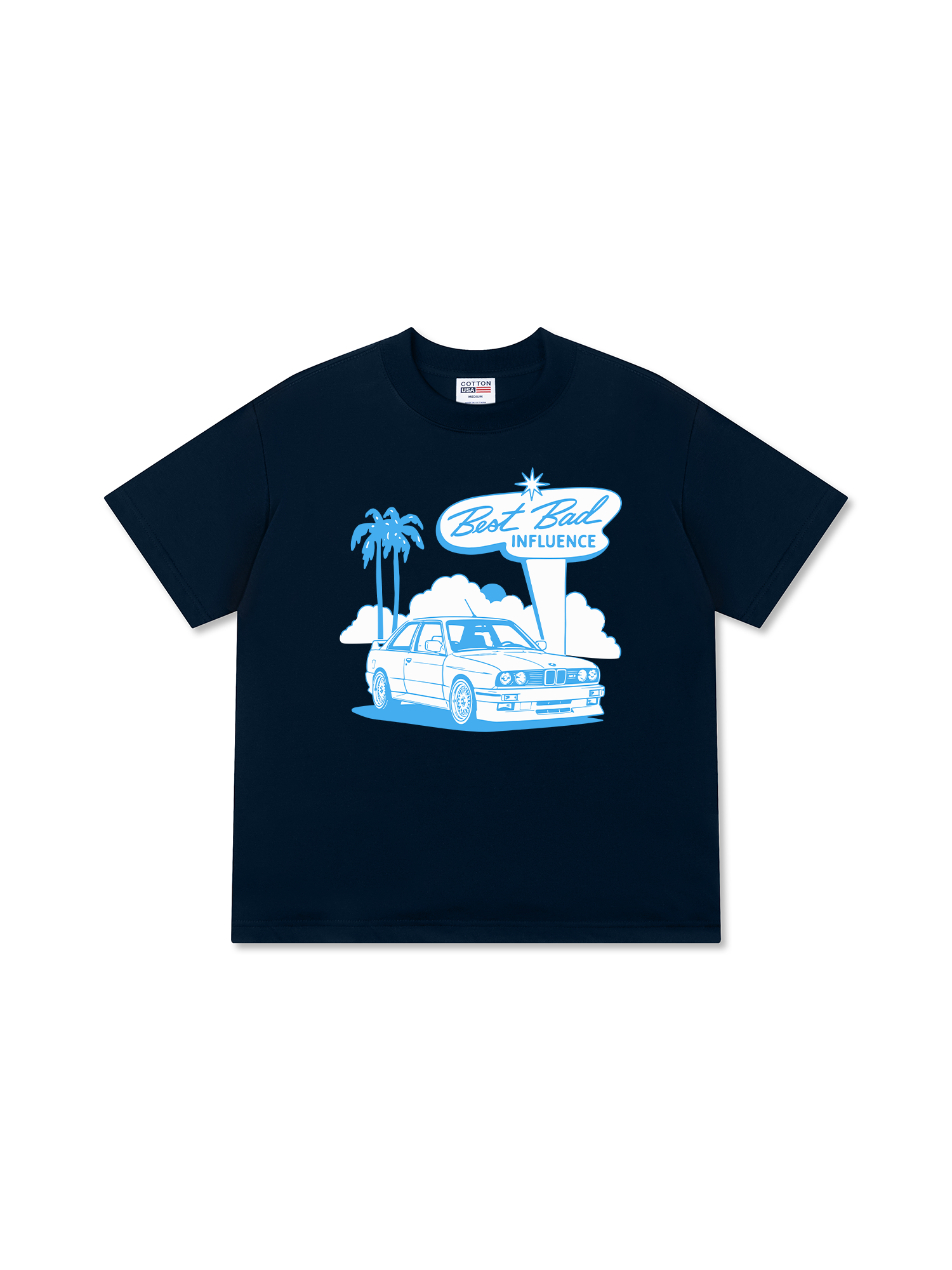 Áo Thun Relaxed Fit Best Bad Influence