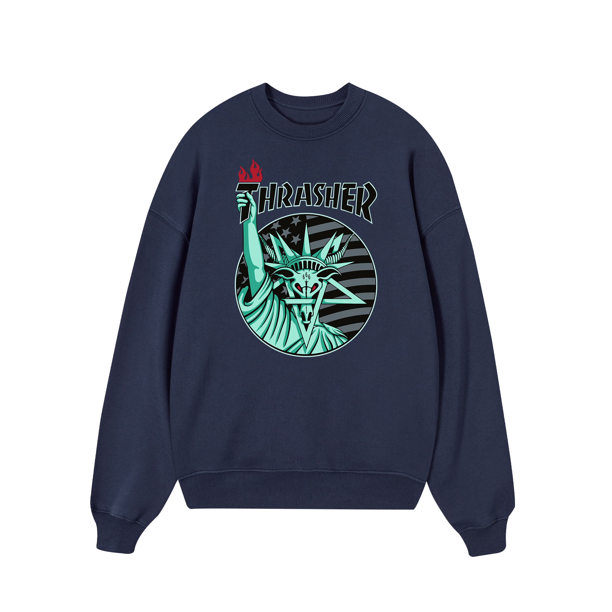 Thrasher Statue Of Liberty Sweater