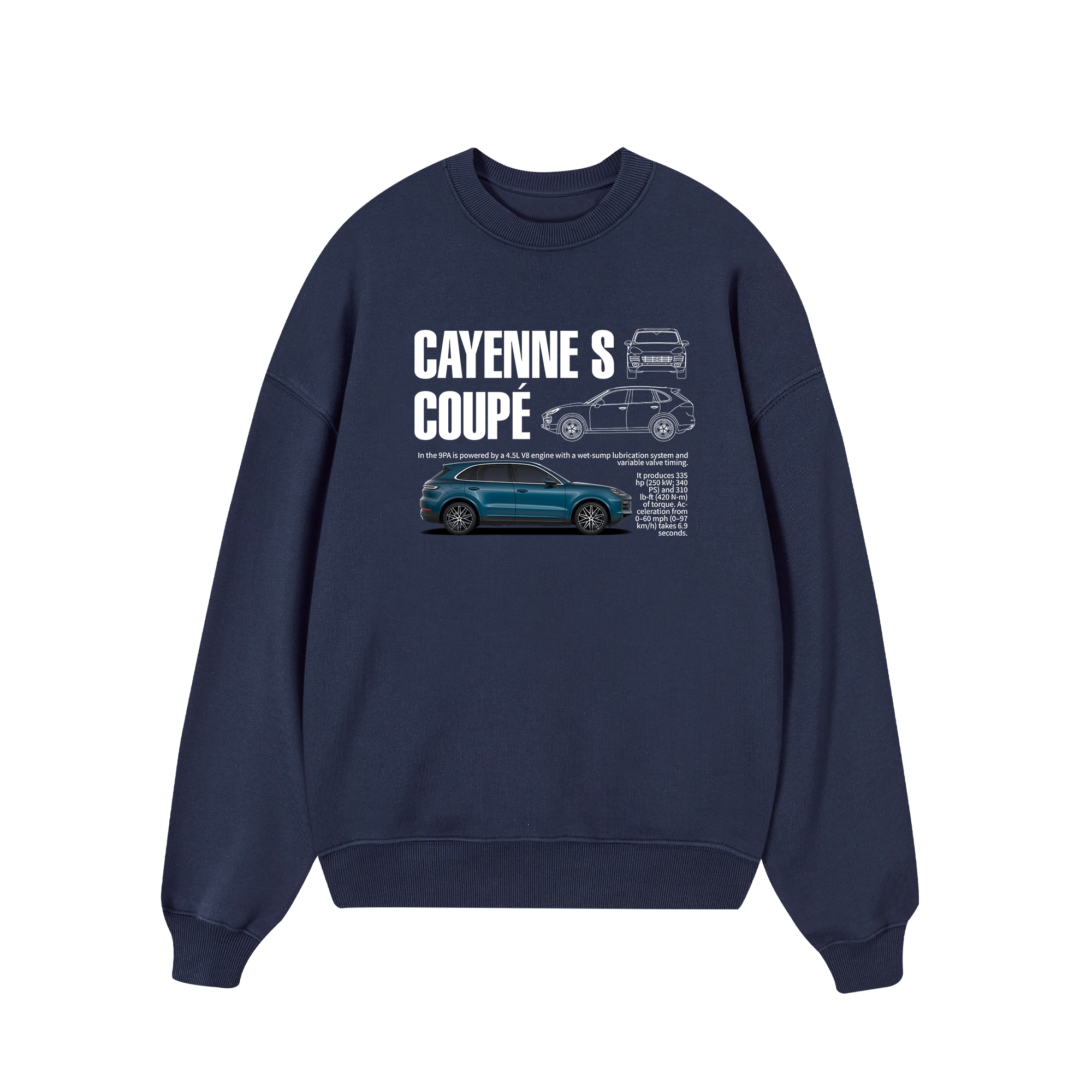 Porsche Cayenne S Coupe Classic Sweater