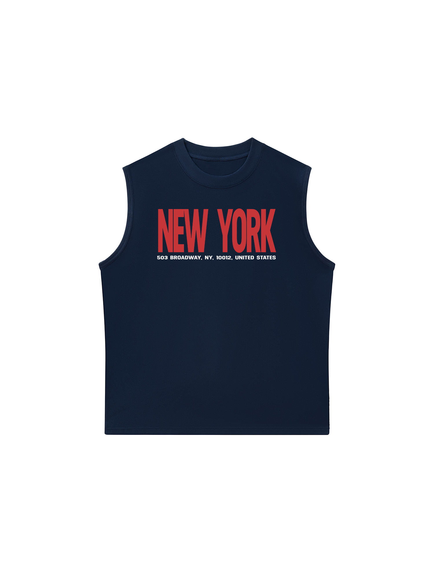 Áo Ba Lỗ Relaxed Fit City New York