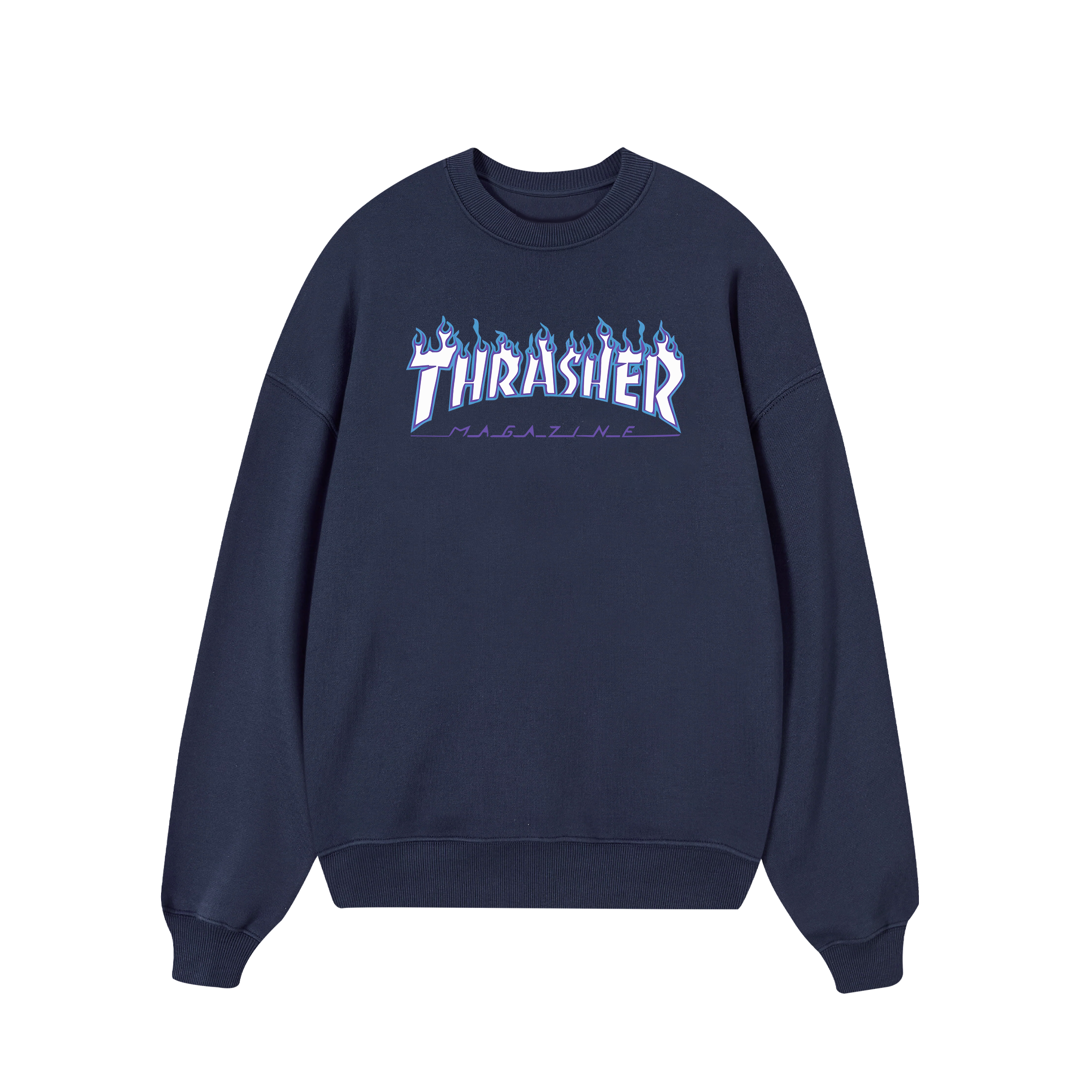 Thrasher Blue Inferno Sweater