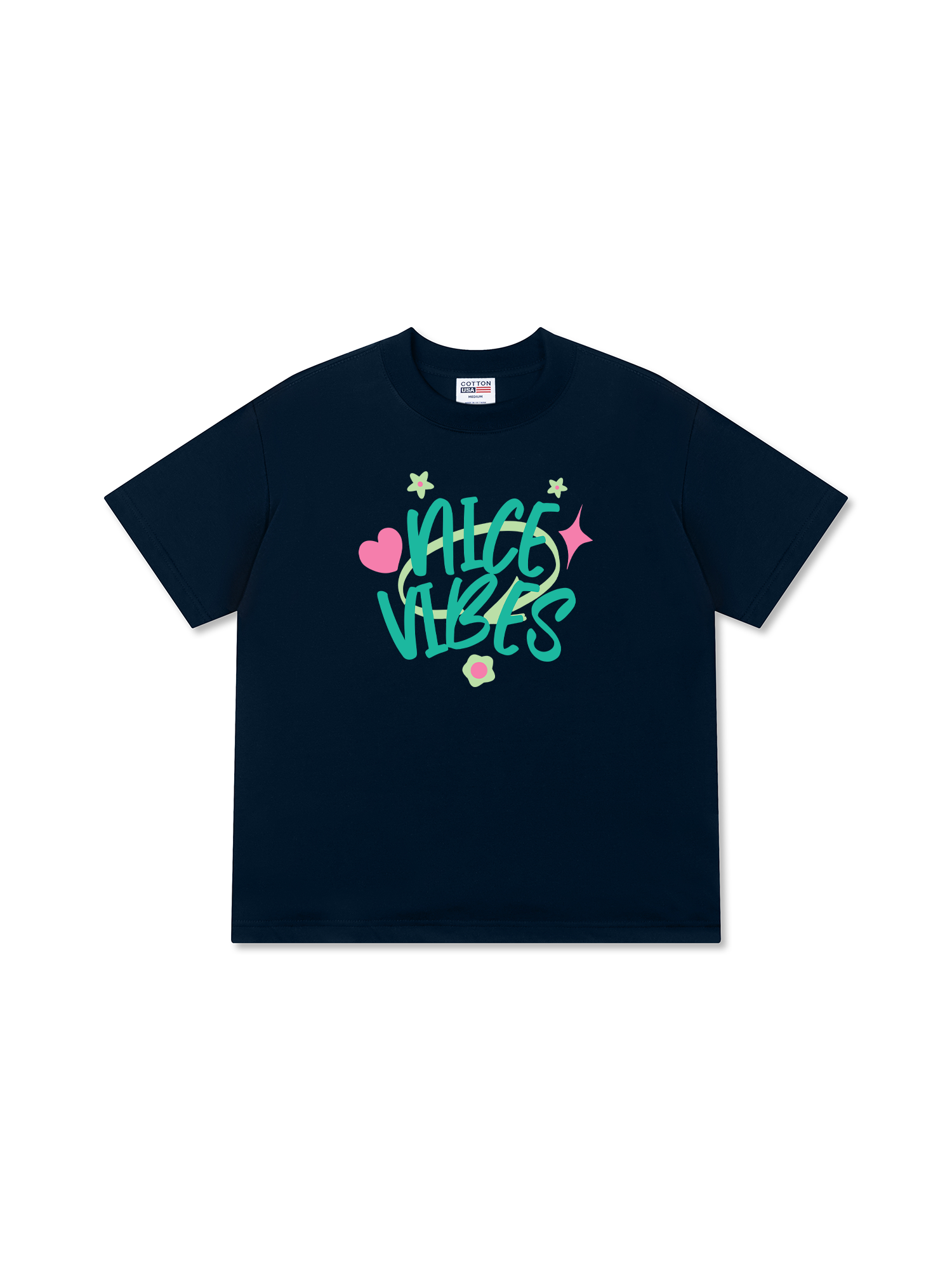 Áo Thun Relaxed Fit Nice Vibes