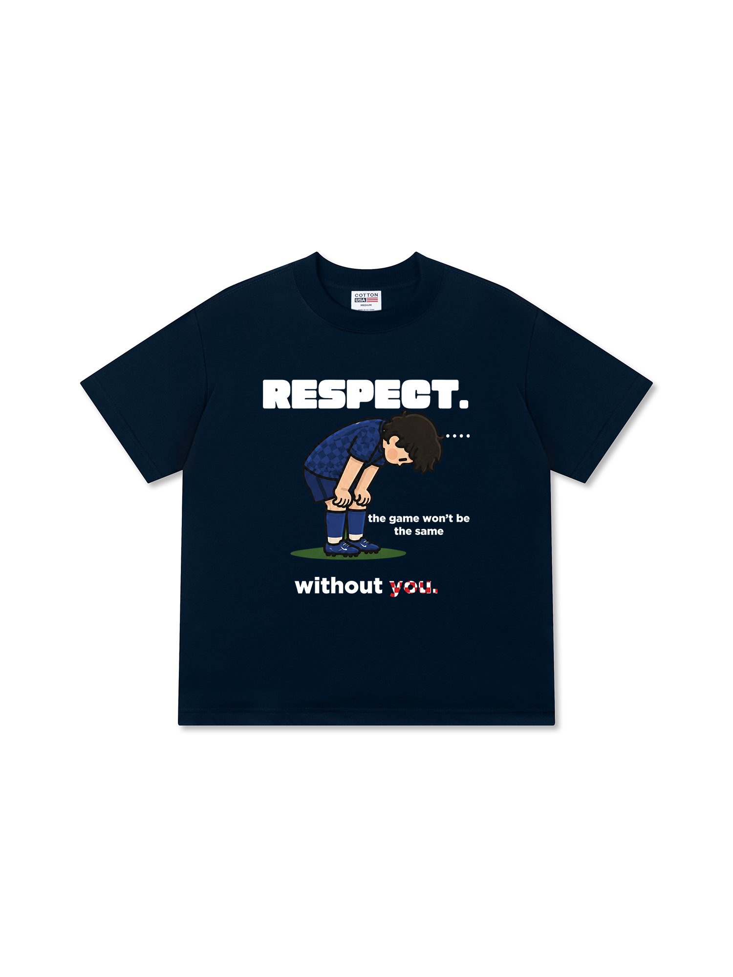 Áo Thun Relaxed Fit Soccer Respect