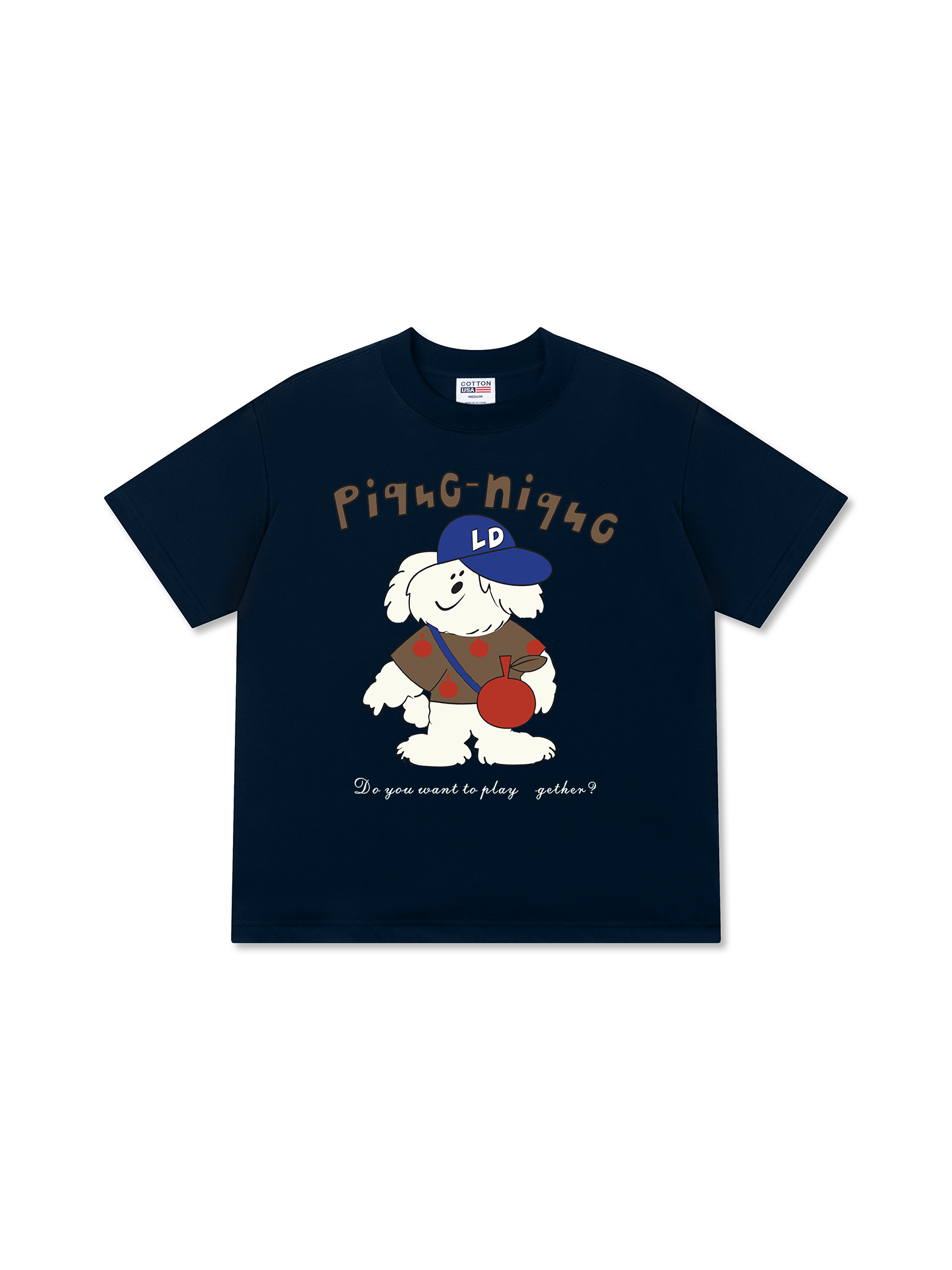 Áo Thun Relaxed Fit Soft Paw LD Puppy