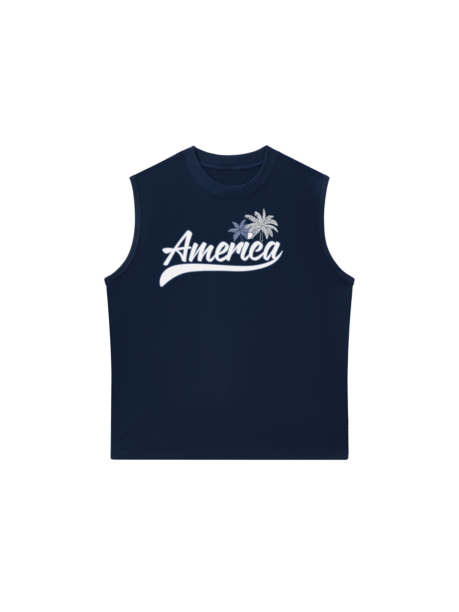Áo Ba Lỗ Relaxed Fit Baseball America Summer Time