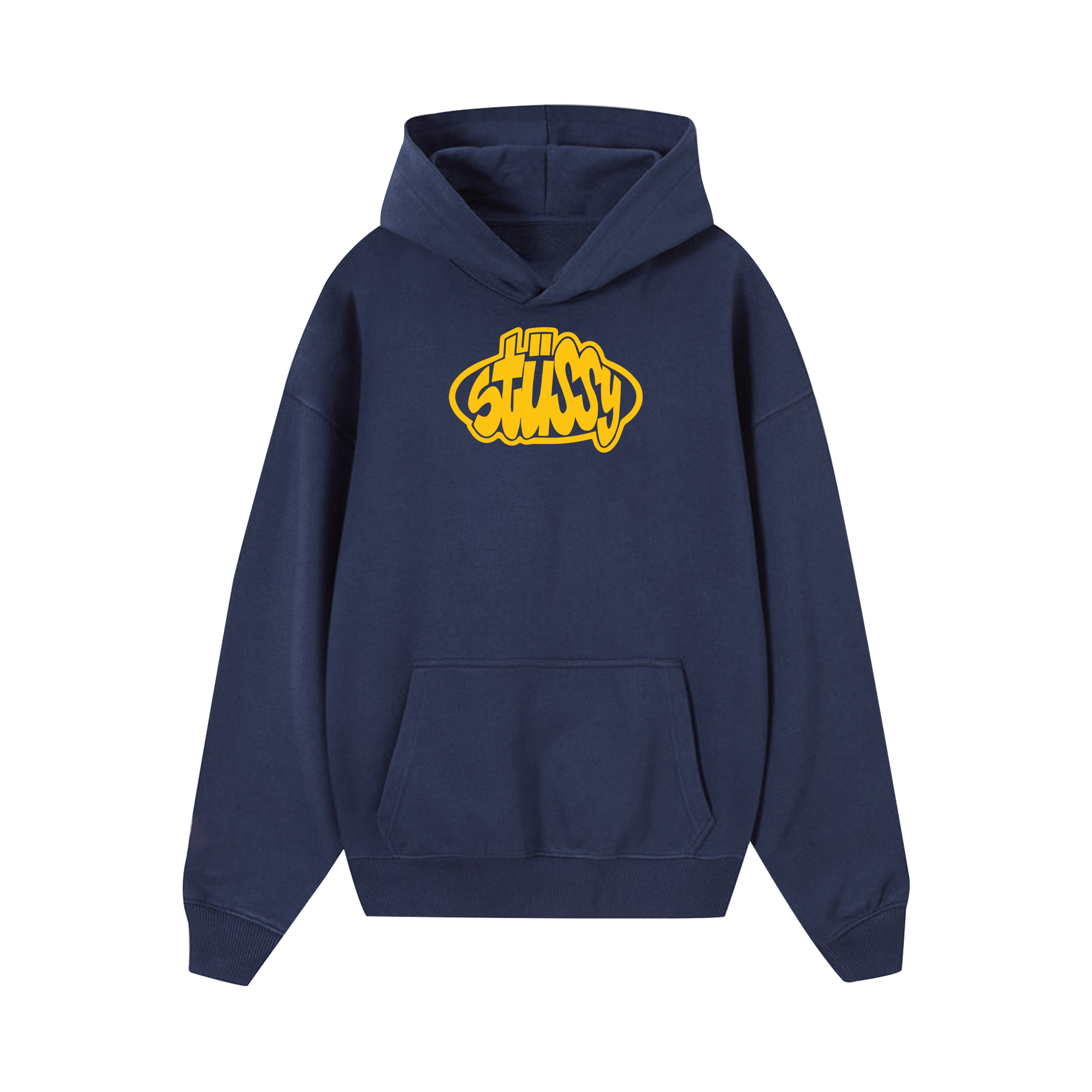 Stussy NewSchool Yellow Hoodie