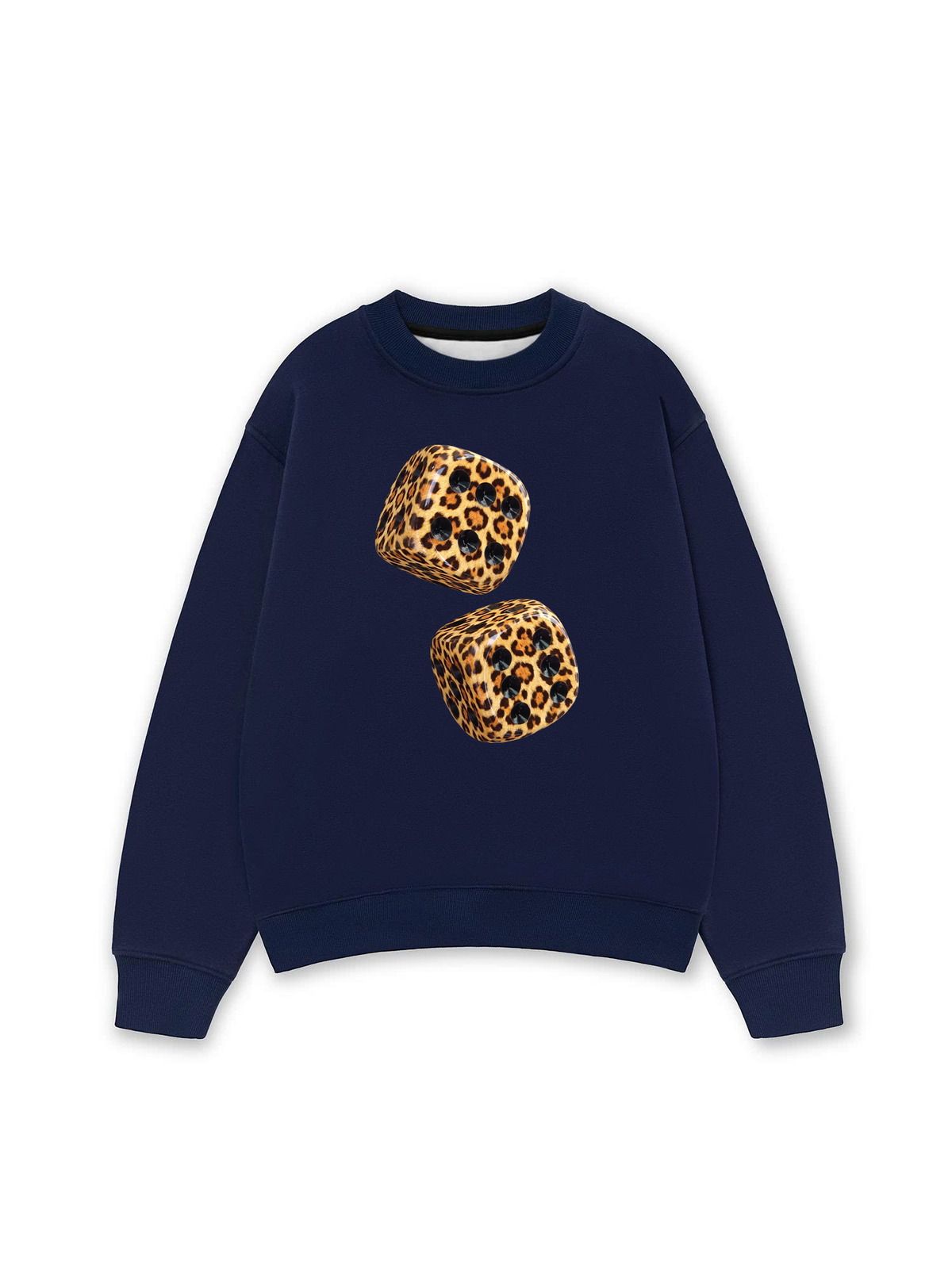 Áo Sweater Nỉ Hai Da Urban Leopard Wild Roll