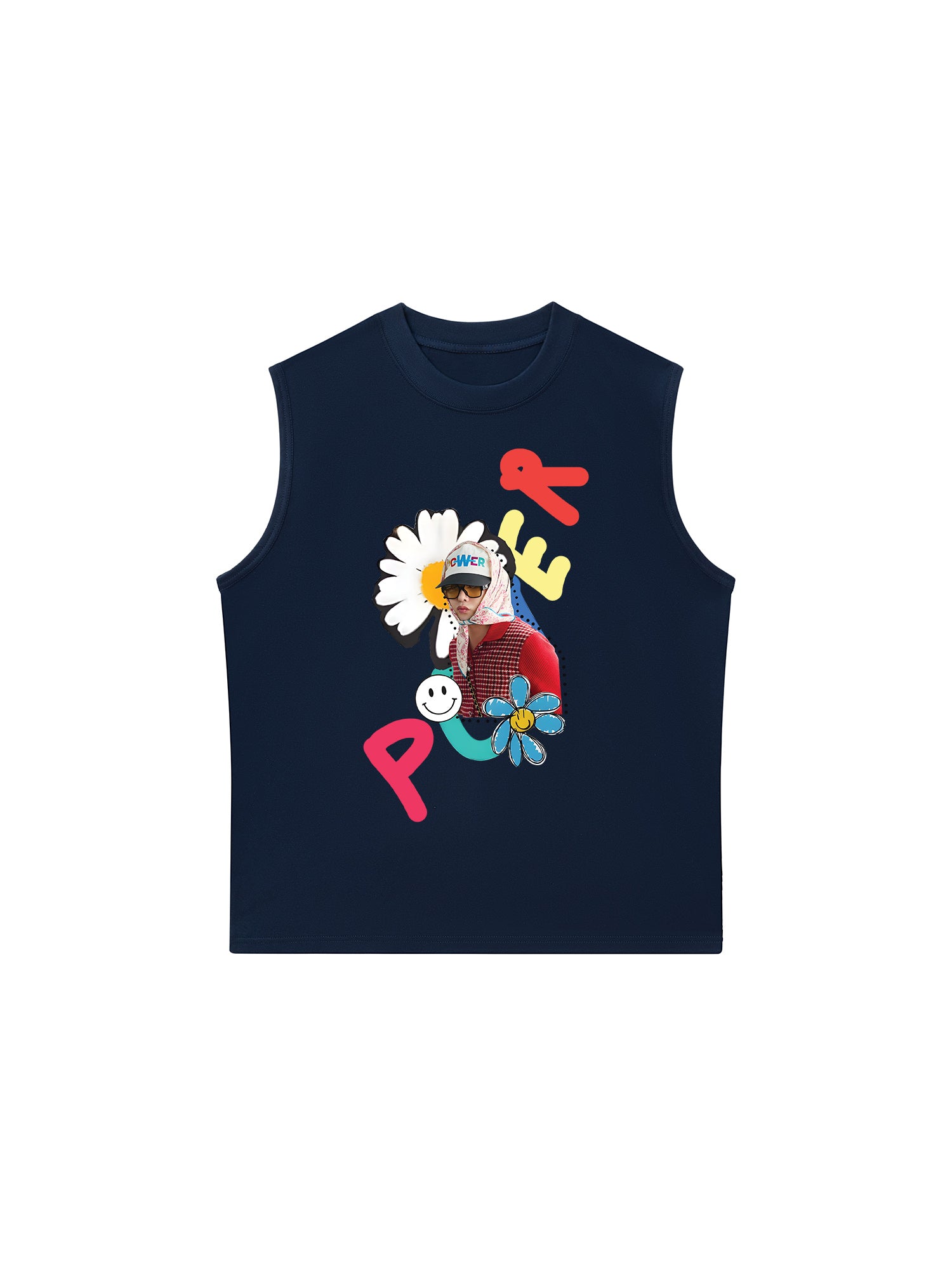 Áo Ba Lỗ Relaxed Fit Floral Power Daisy Flower X GD