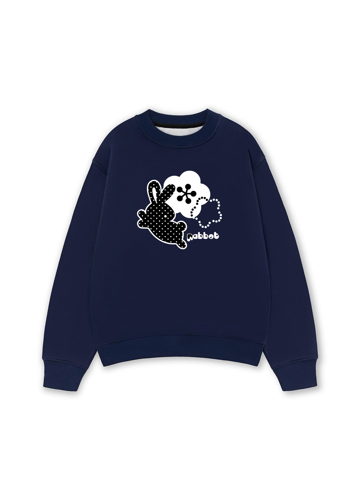 Áo Sweater Nỉ Hai Da Dotty Mood Cute Bunny