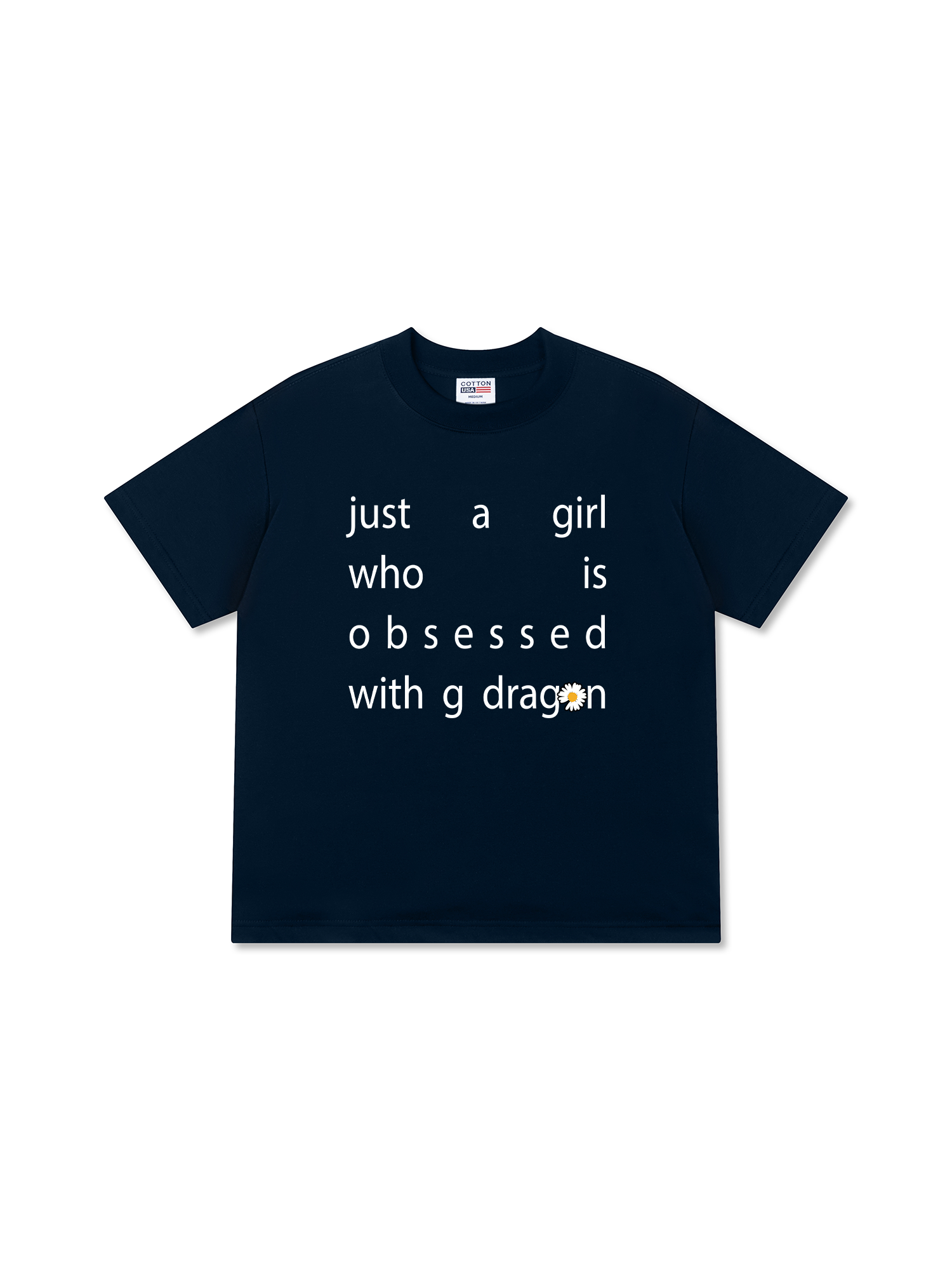Áo Thun Relaxed Fit Idols Just A Girl Who Is Obsessed With G Dragon