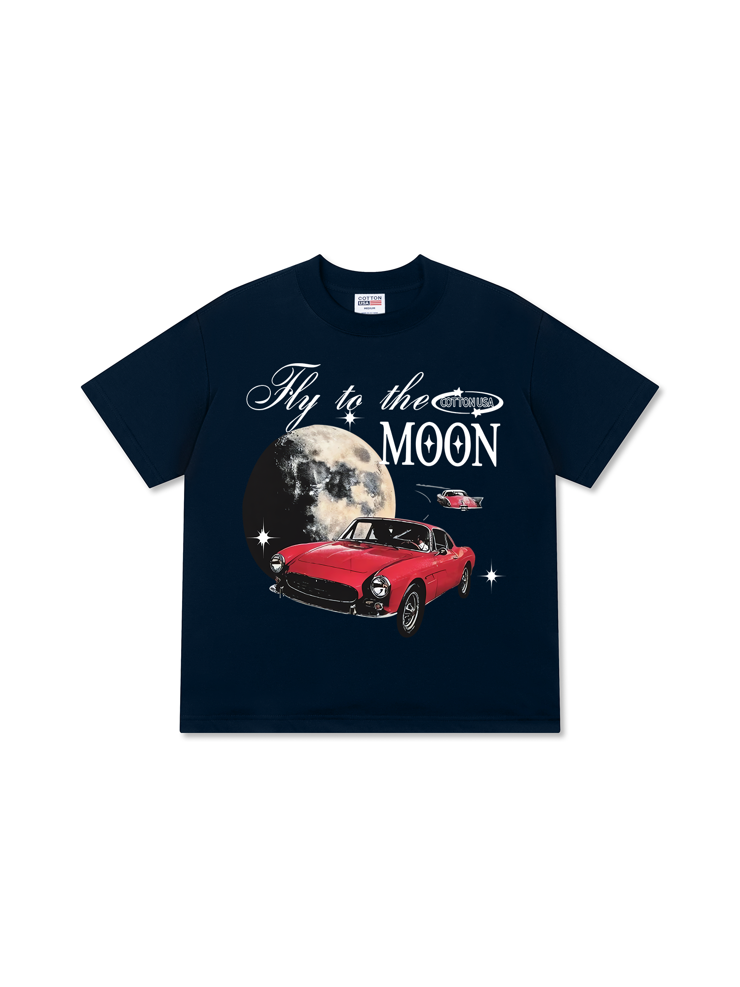 Áo Thun Relaxed Fit Porsche Fly To The Moon