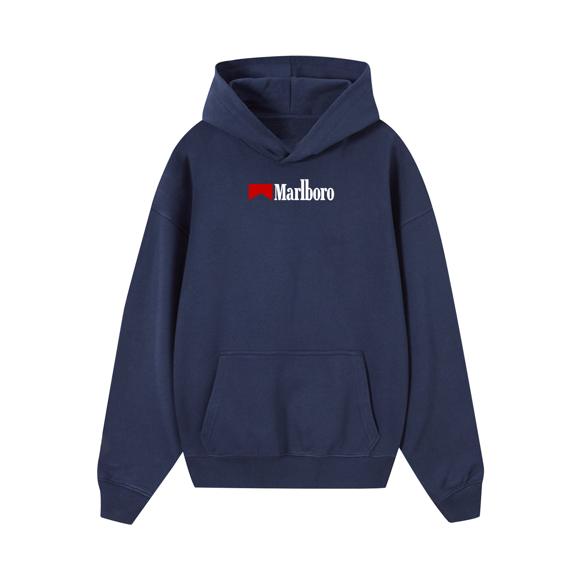 Marlboro Typo Logo Hoodie