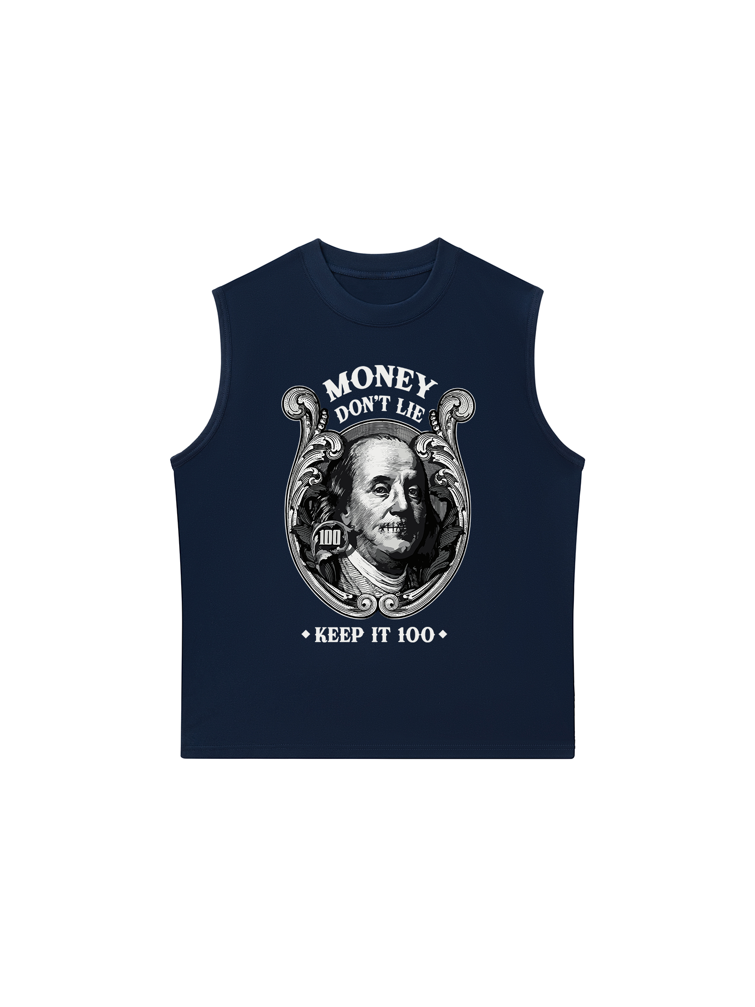 Áo Ba Lỗ Relaxed Fit Money Don_t Lie