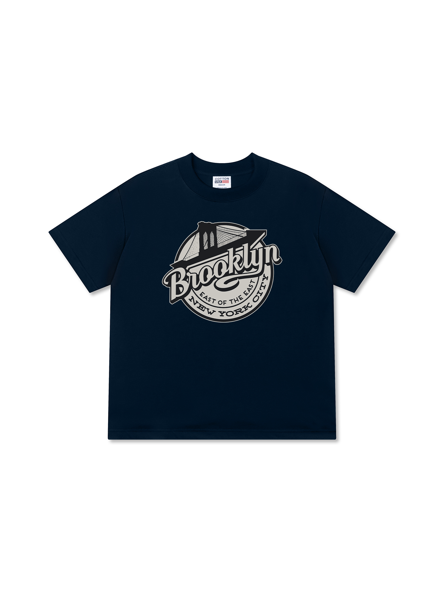 Áo Thun Relaxed Fit USA Brooklyn East Of The East