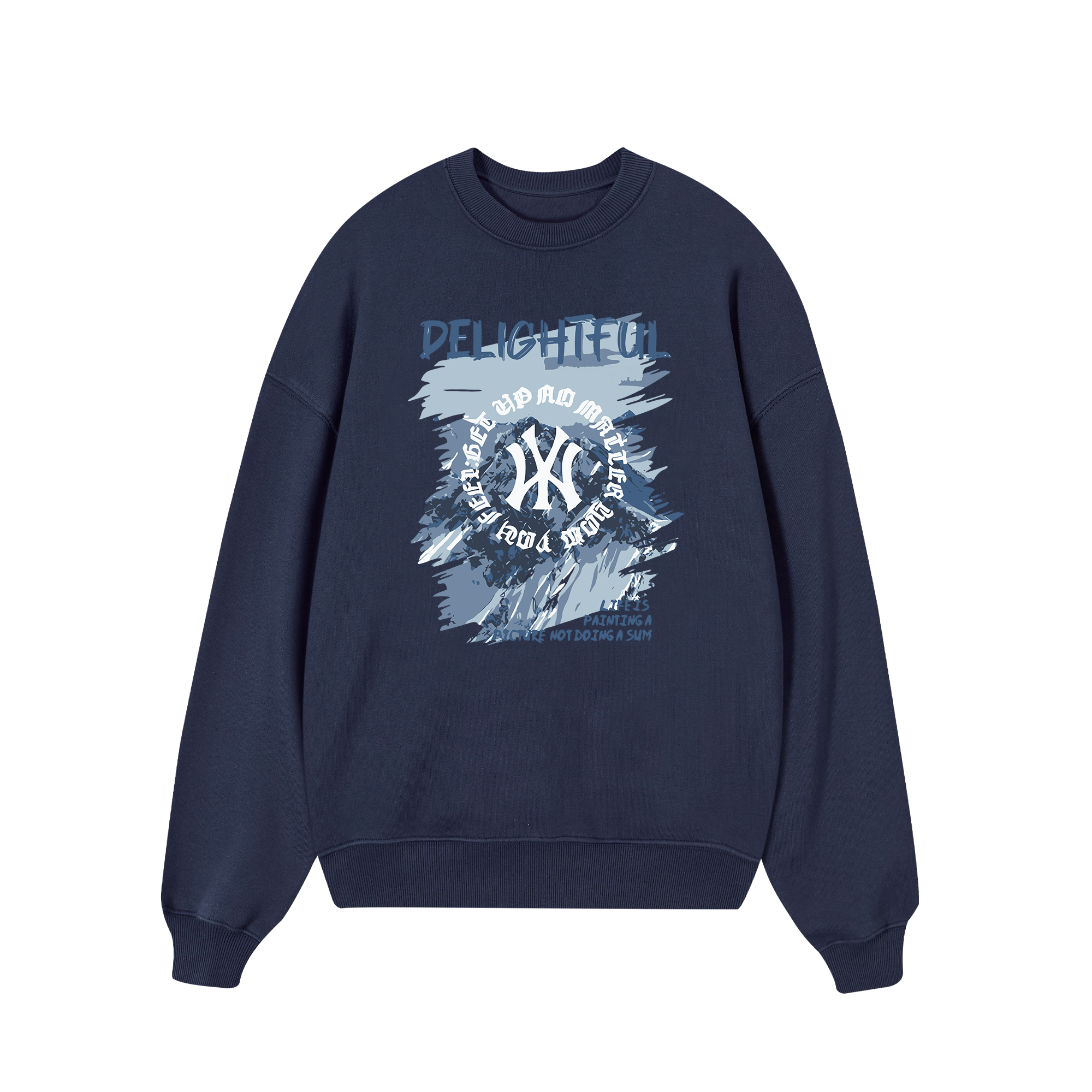 MLB Blue Delightful Sweater