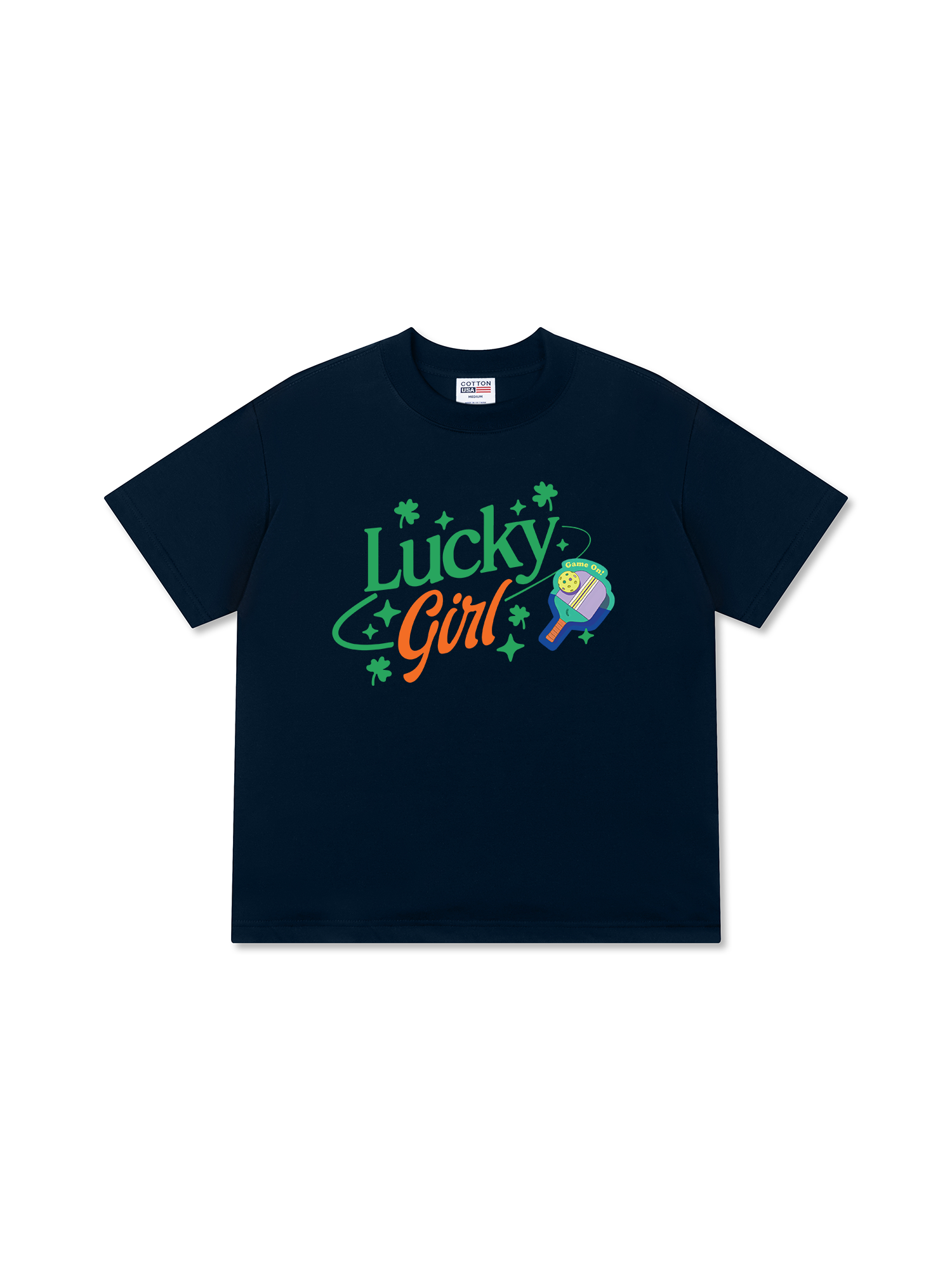 Áo Thun Relaxed Fit Pickleball Lucky Girl