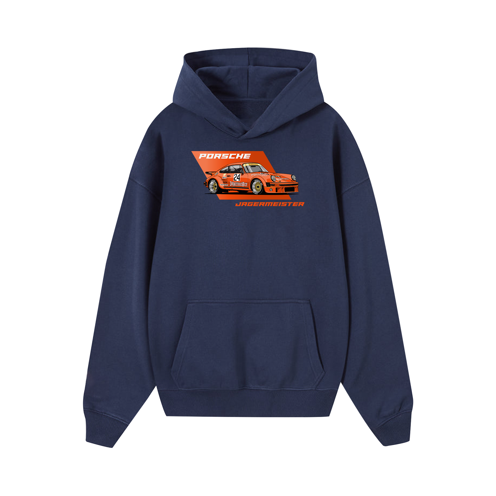 Porsche Flamboyant Orange Jagermeister Hoodie