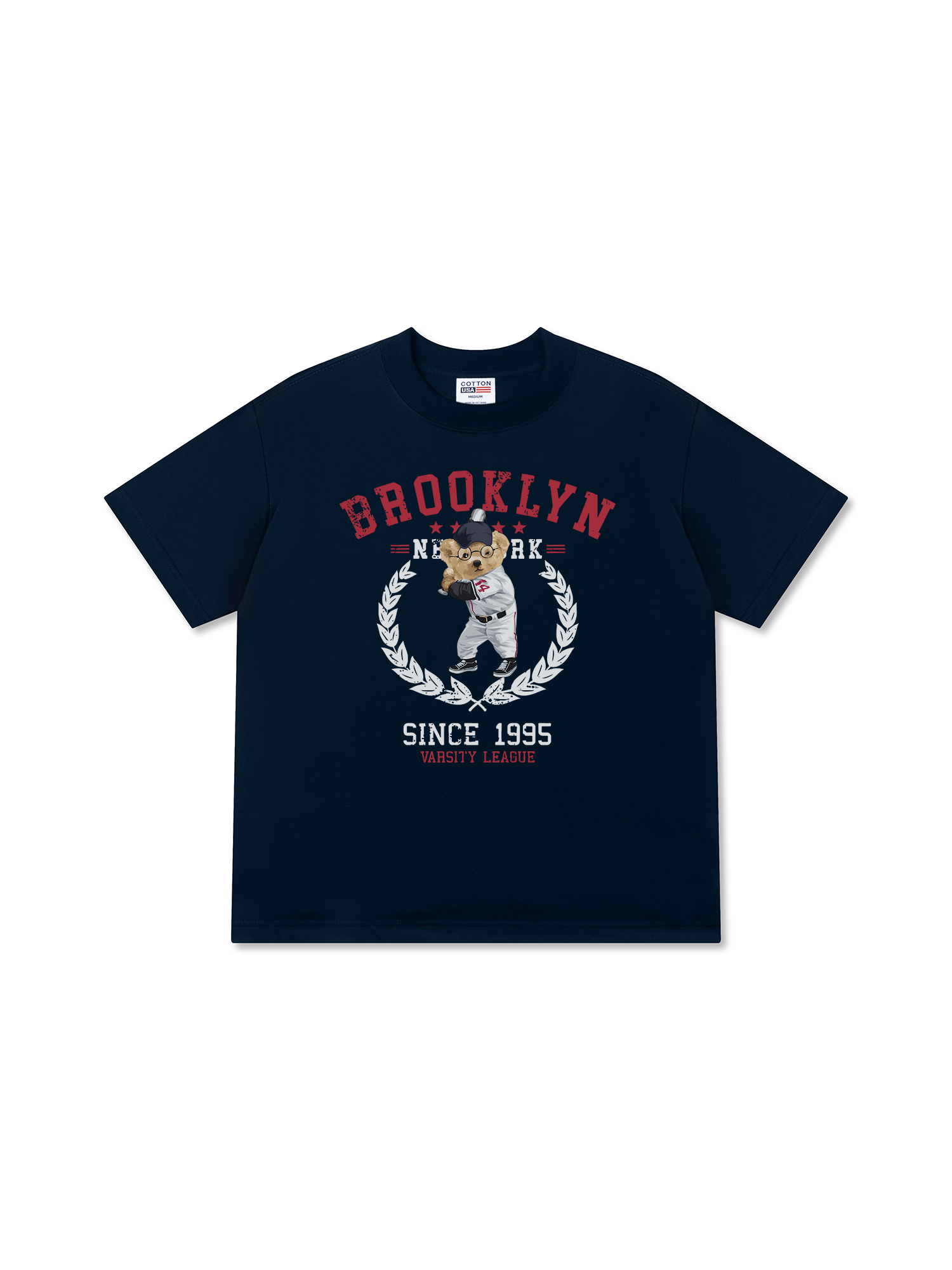 Áo Thun Relaxed Fit Baseball Teddy Team