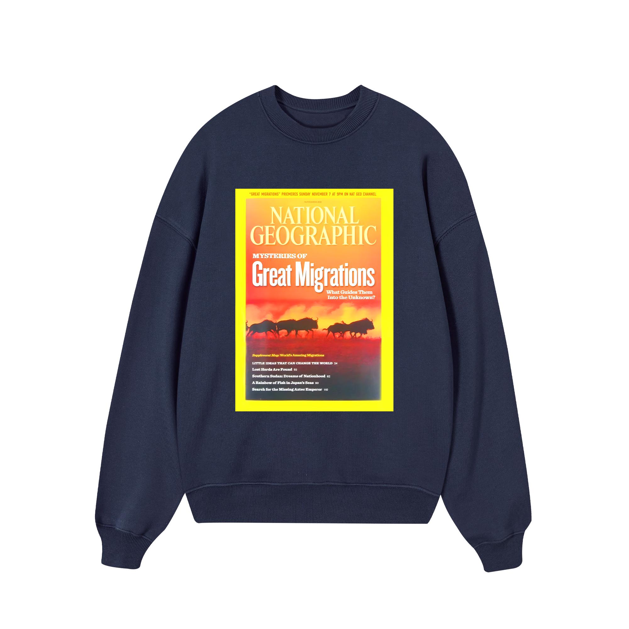 National Geographic Great Migrations Sweater