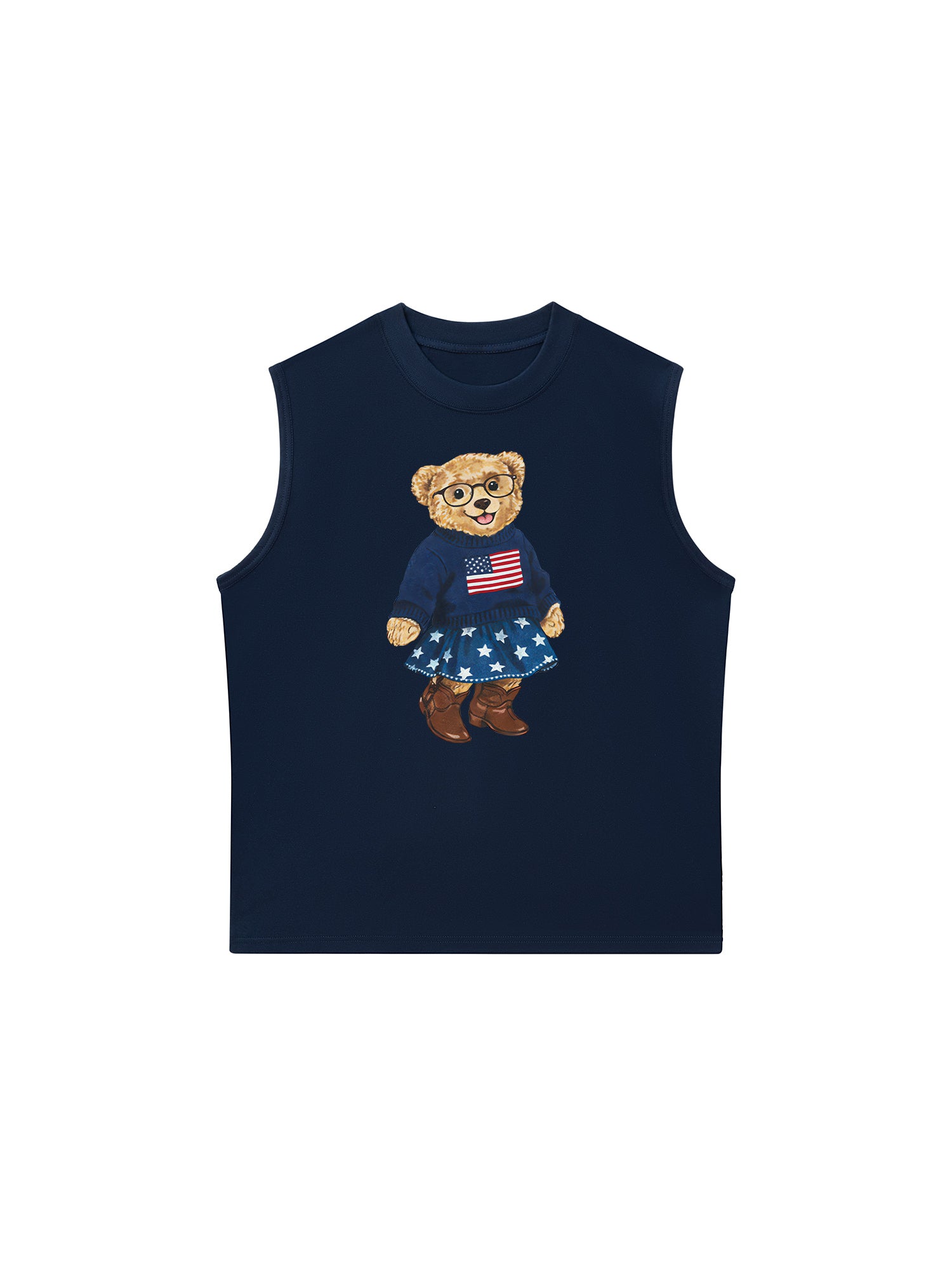 Áo Ba Lỗ Relaxed Fit American Girl