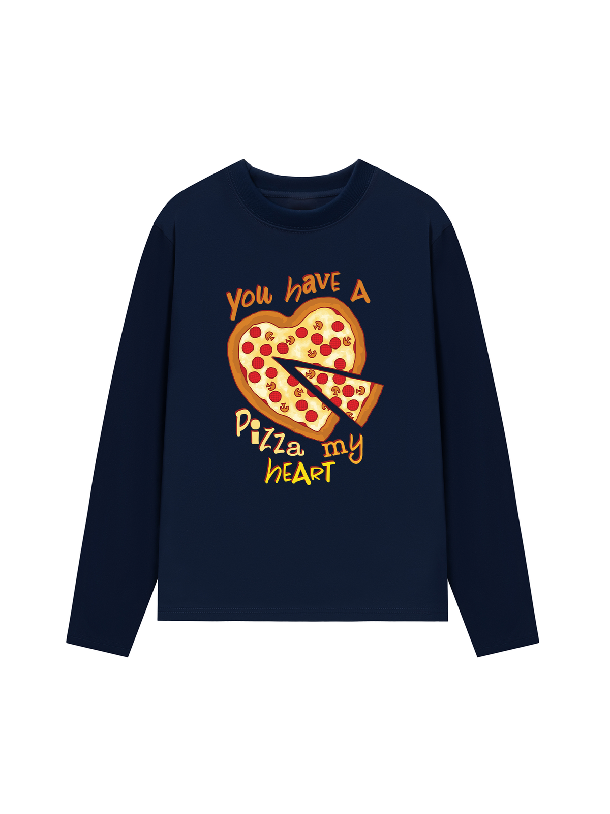 Áo Thun Dài Tay Yumy Mood You Have A Pizza