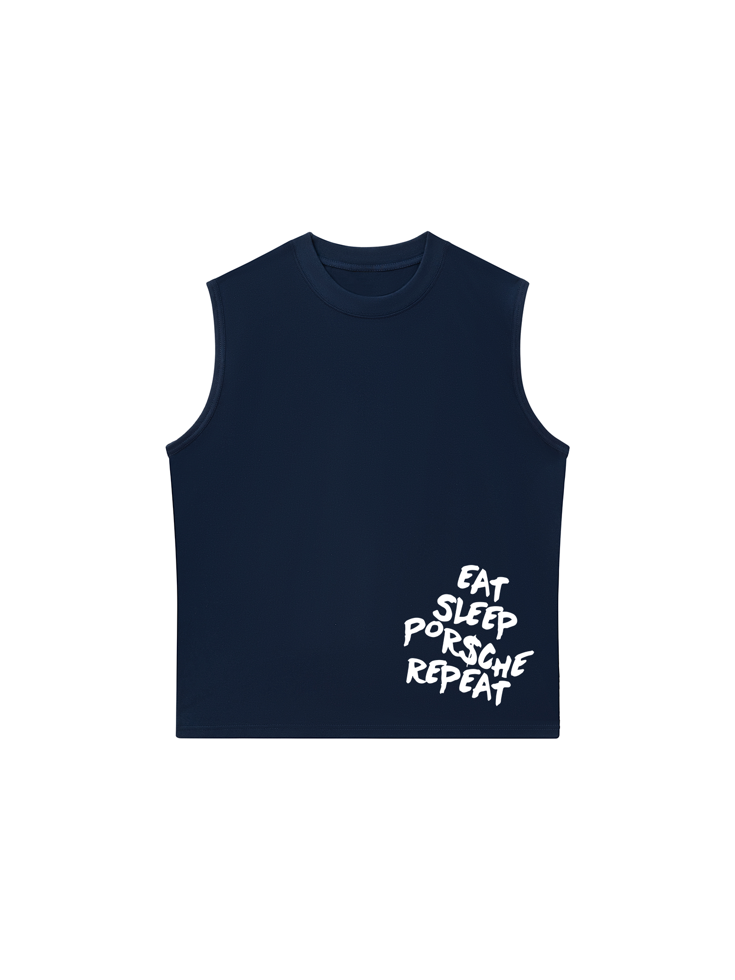 Áo Ba Lỗ Relaxed Fit Porsche Eat Sleep Repeat