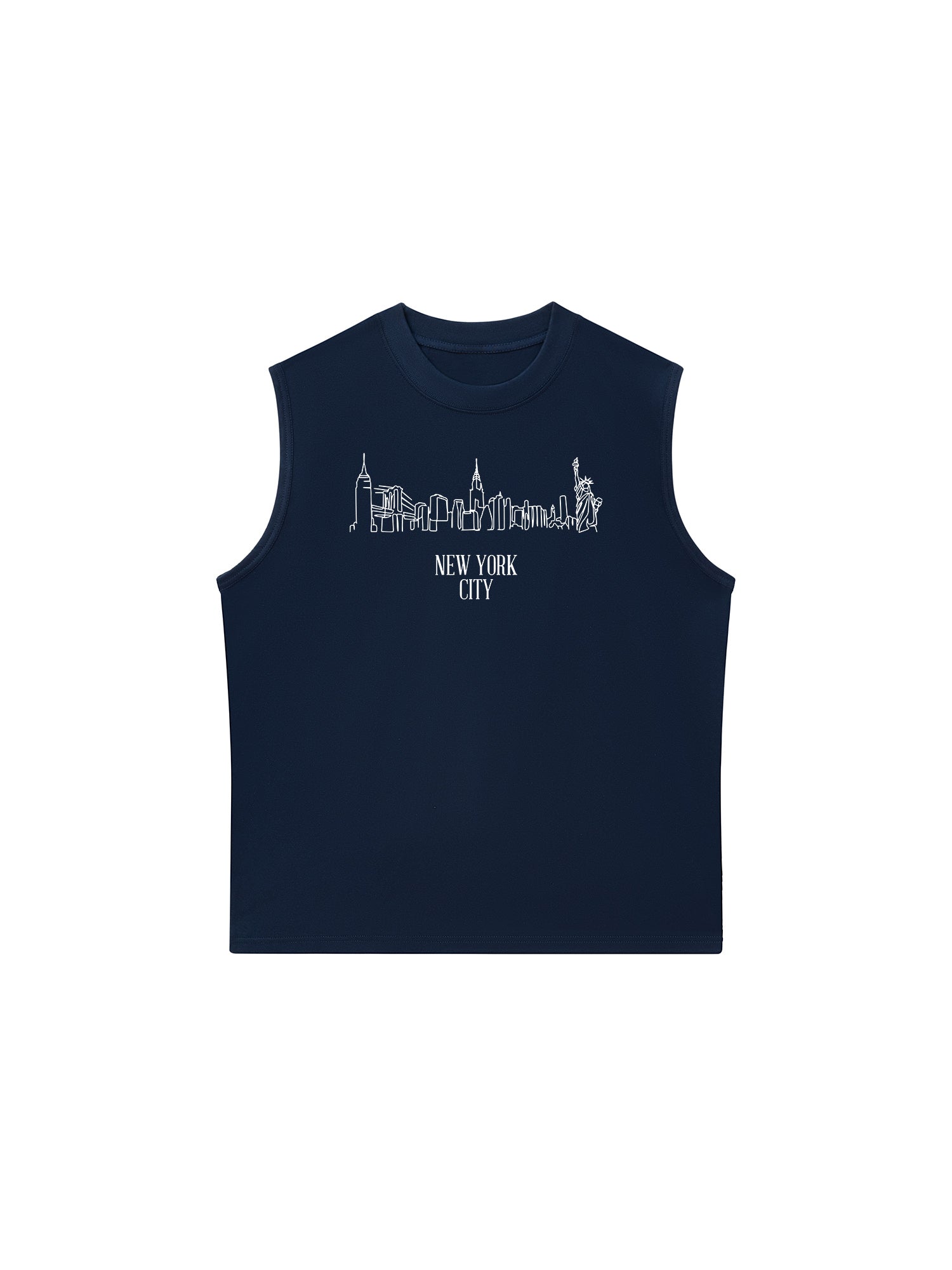 Áo Ba Lỗ Relaxed Fit New York Minimalist