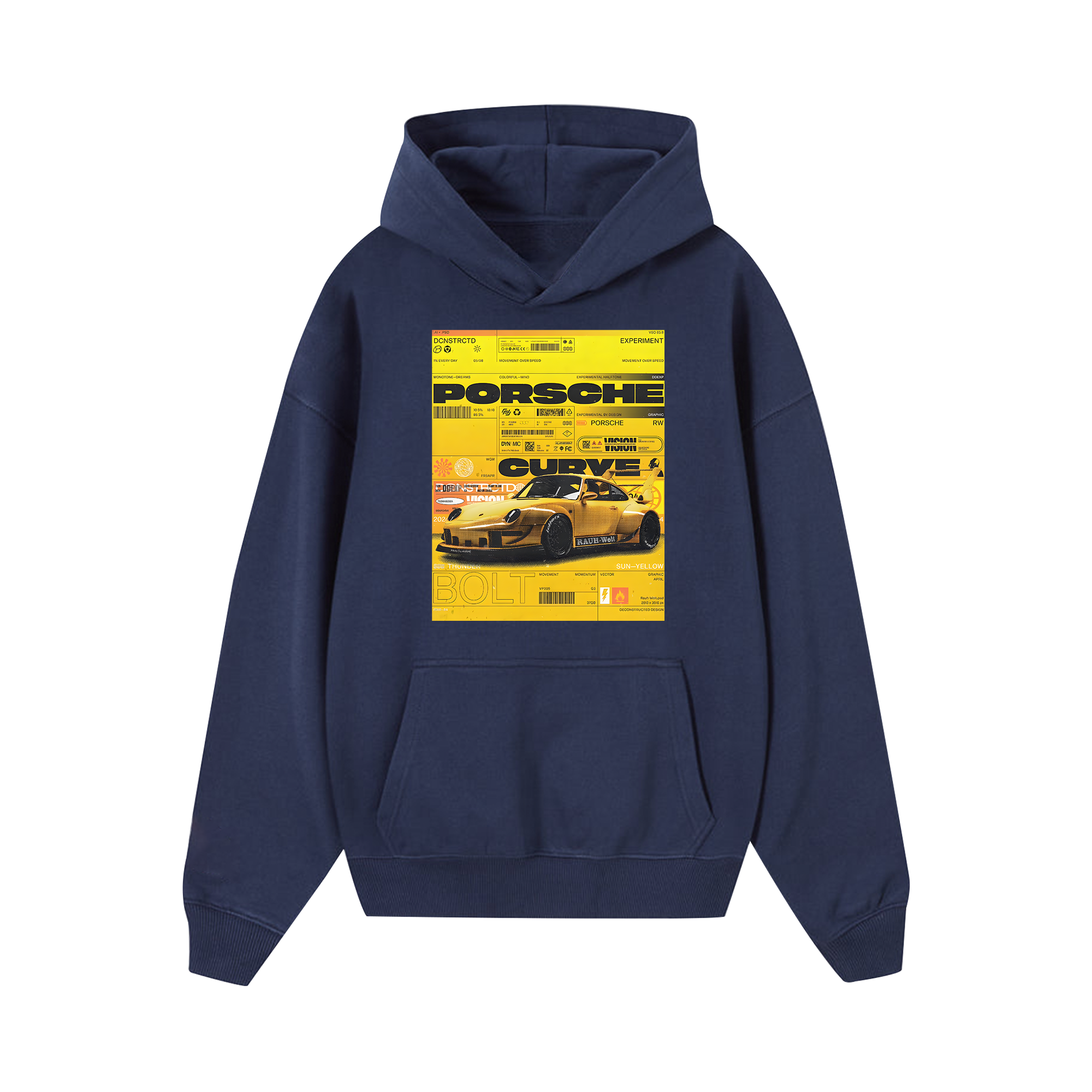 Porsche Thunder Bolt Hoodie