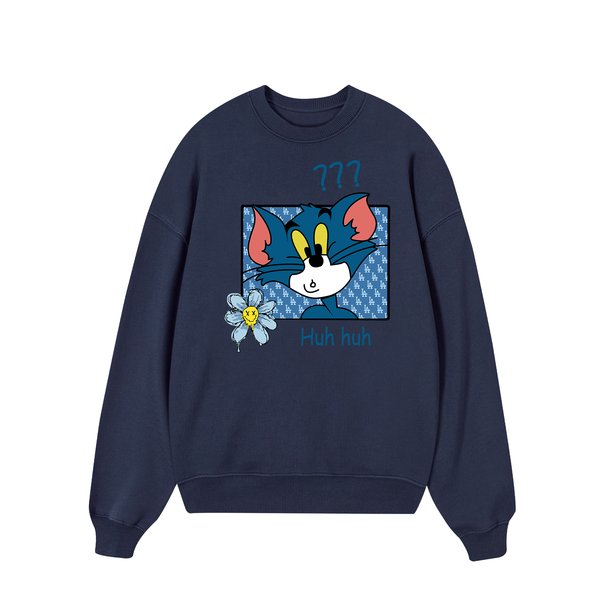 MLB Floral Funny Tom And Girlfriend Sweater