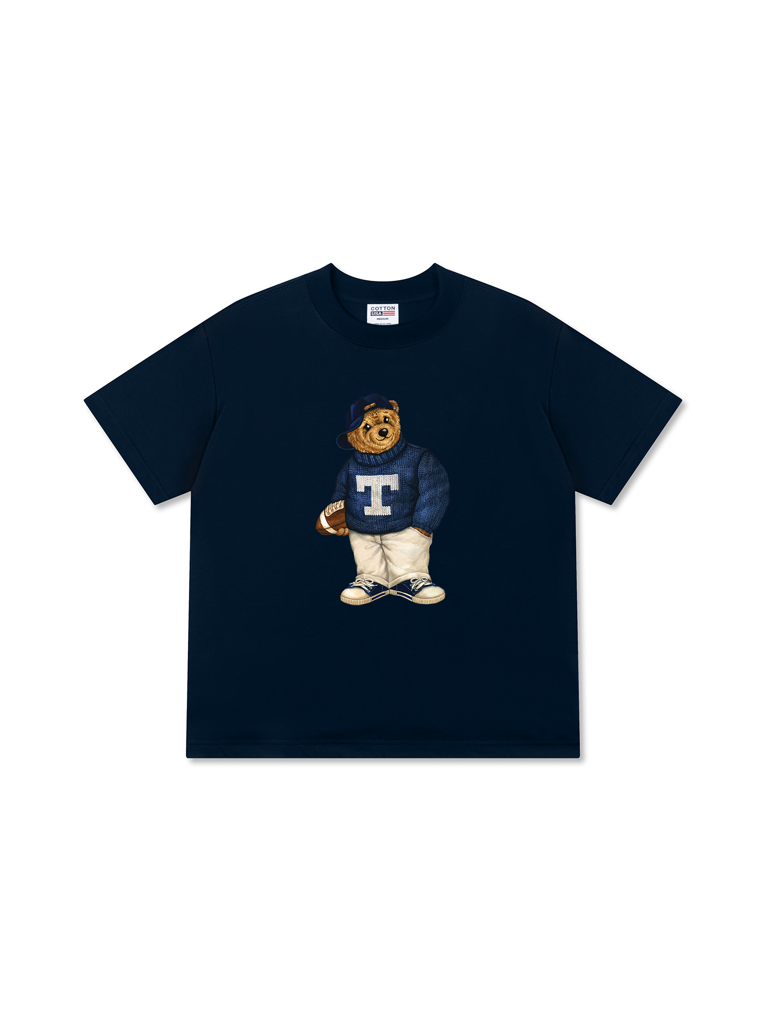 Áo Thun Relaxed Fit Bear Two