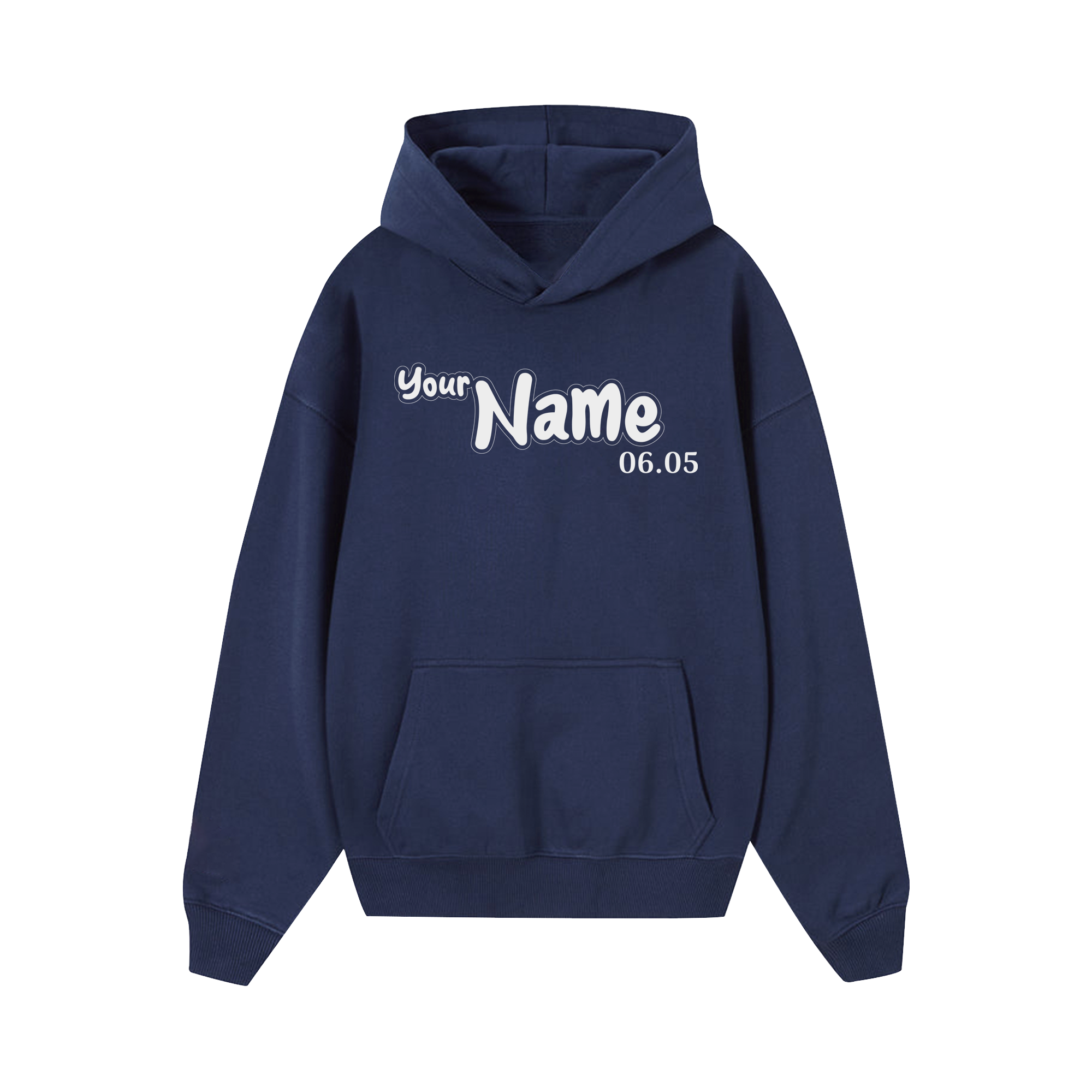 Custom Couple Name x Number Hoodie