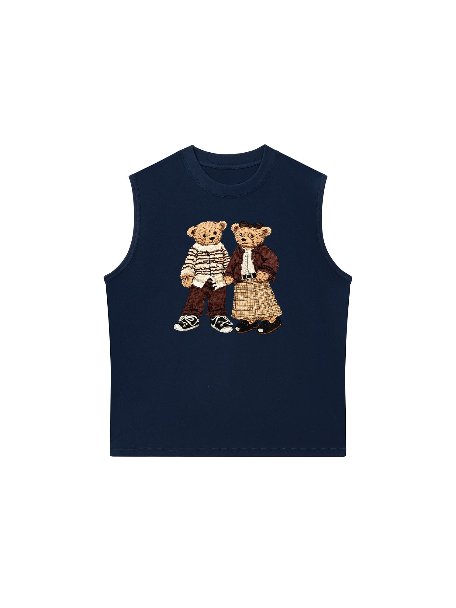 Áo Ba Lỗ Relaxed Fit Couple Bear