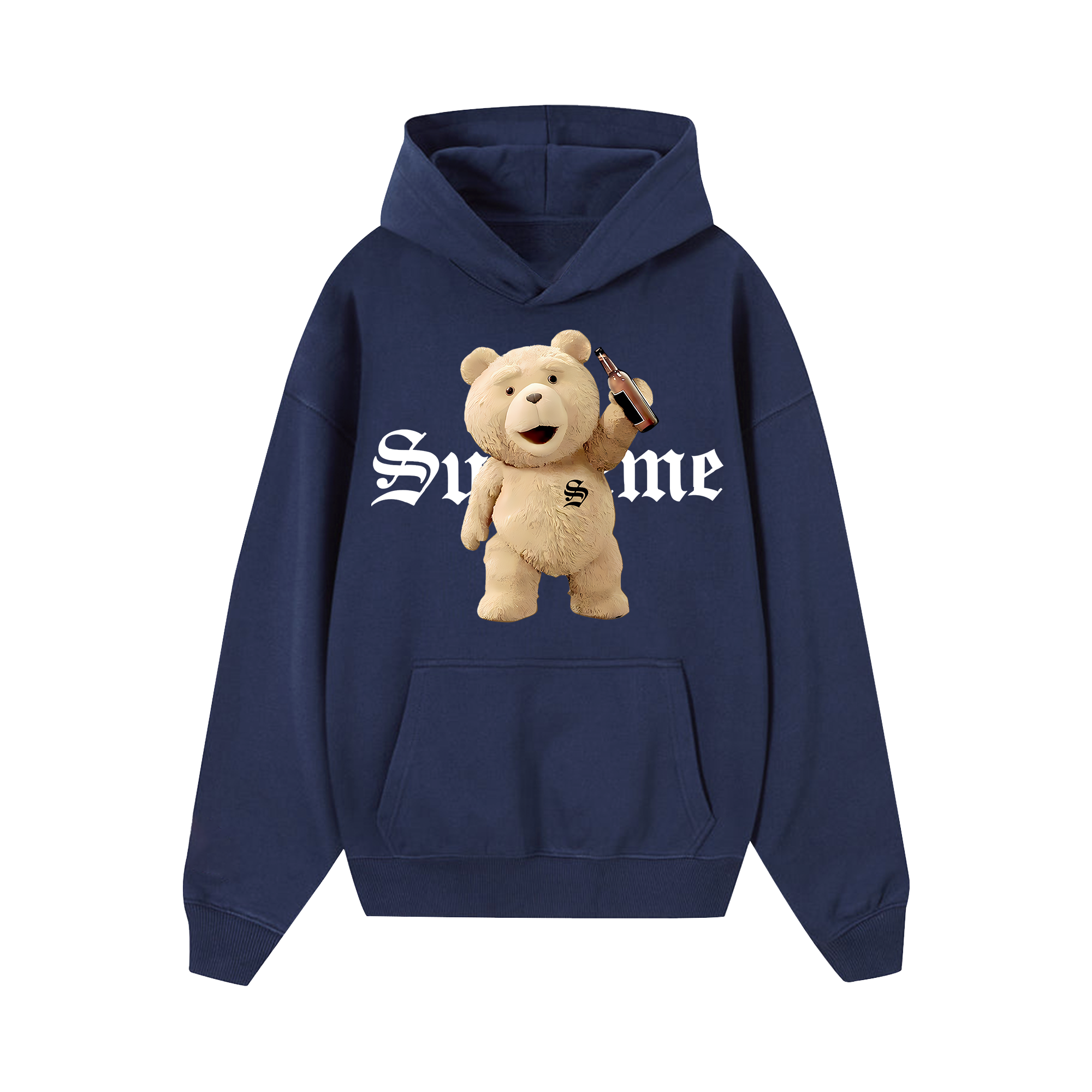 Supreme Bear Funny Hoodie