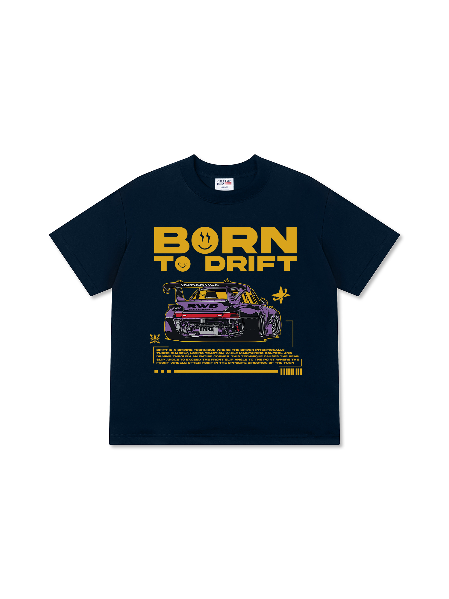 Áo Thun Relaxed Fit Porsche Born To Drift