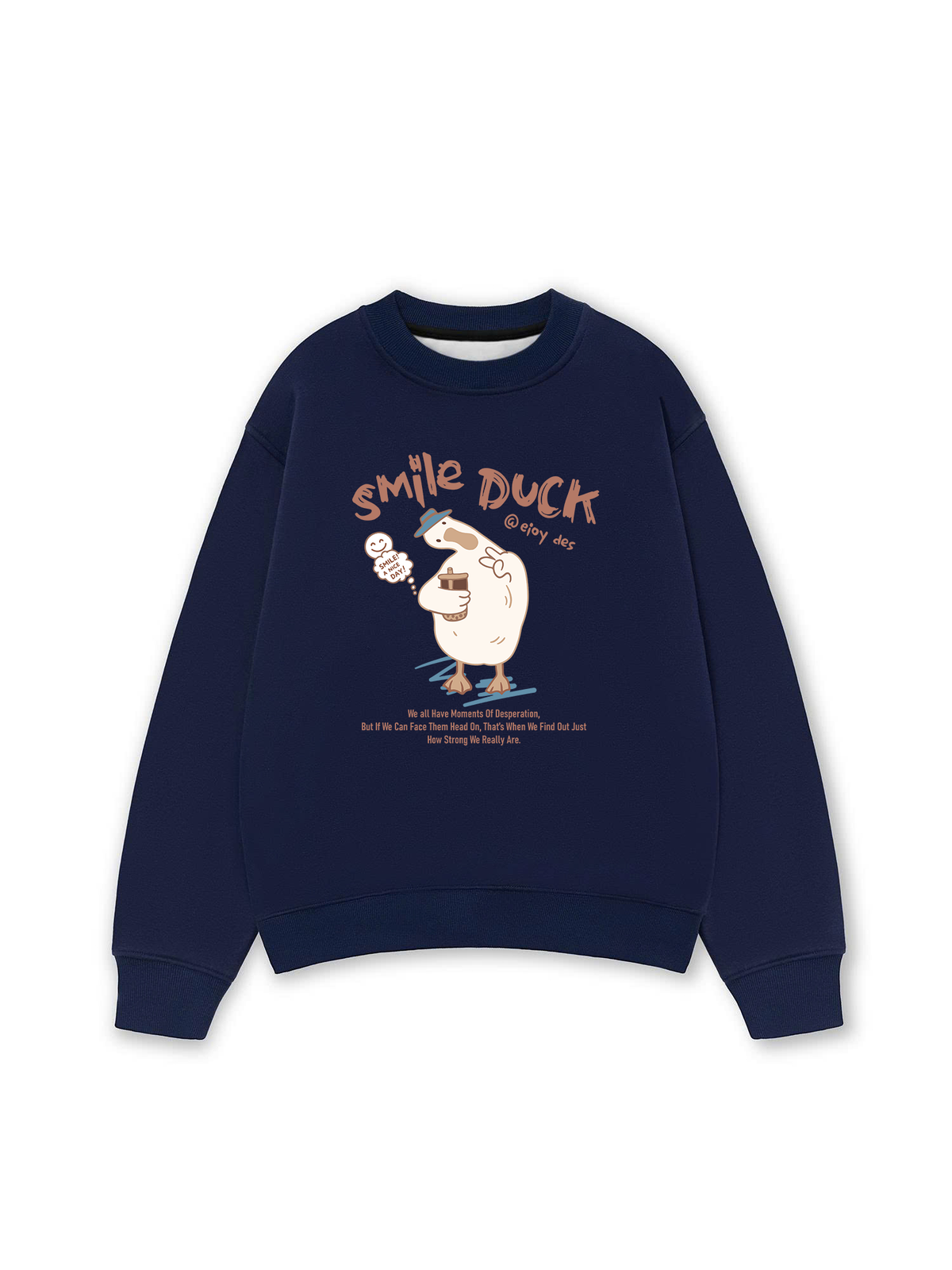 Áo Sweater Nỉ Hai Da Farm Smile Duck