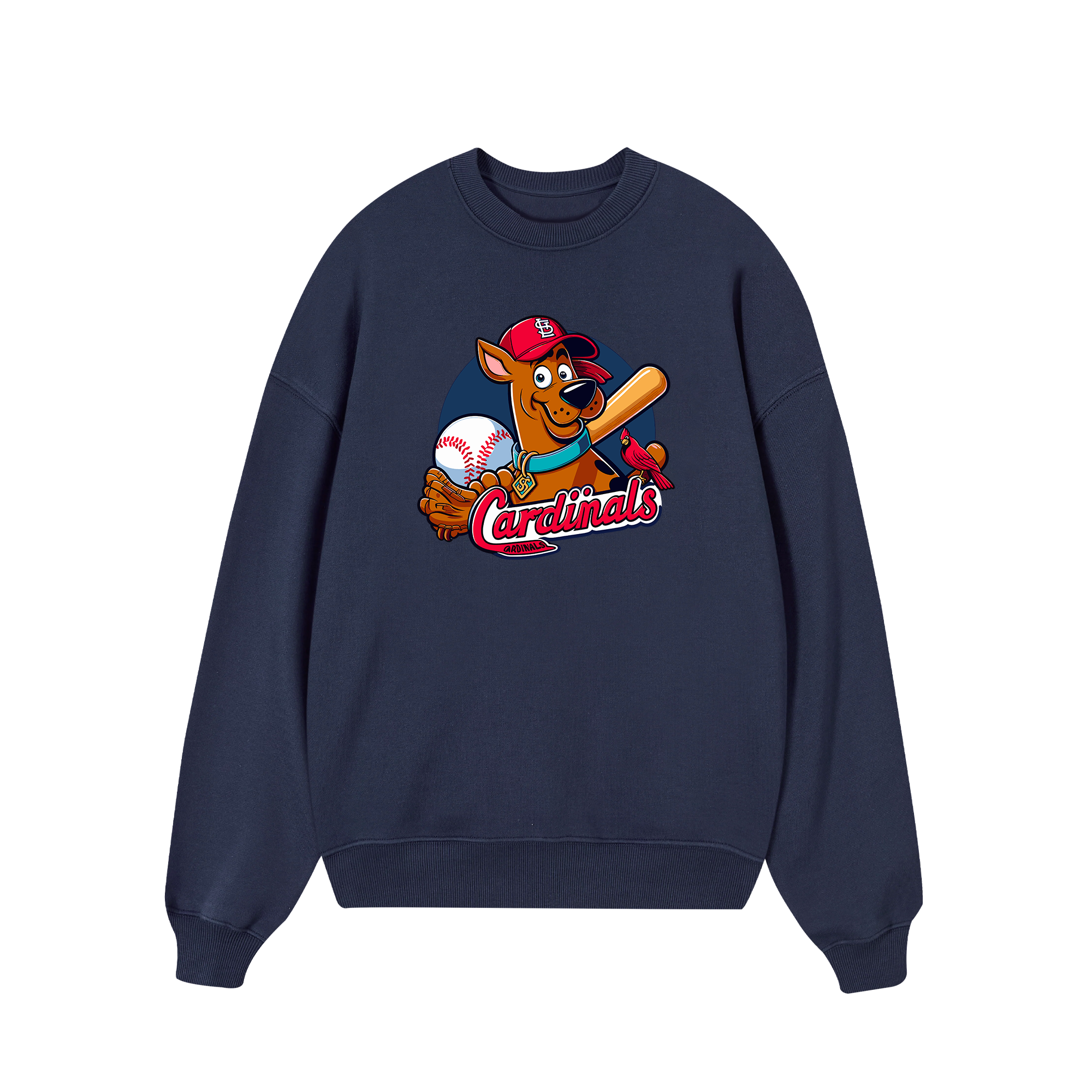 MLB Cardinals Scooby Doo Sweater