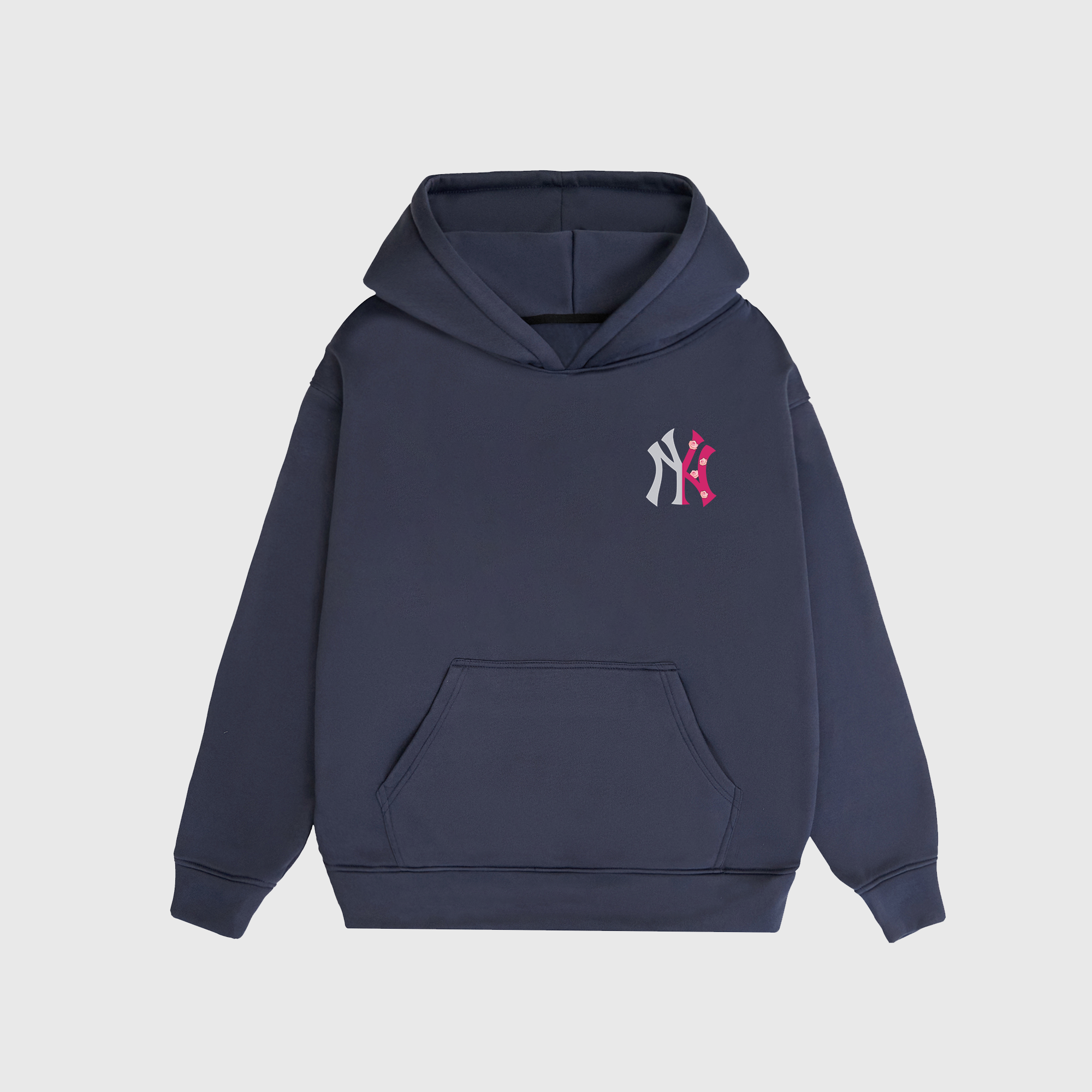 MLB Floral Pink Rose Hoodie