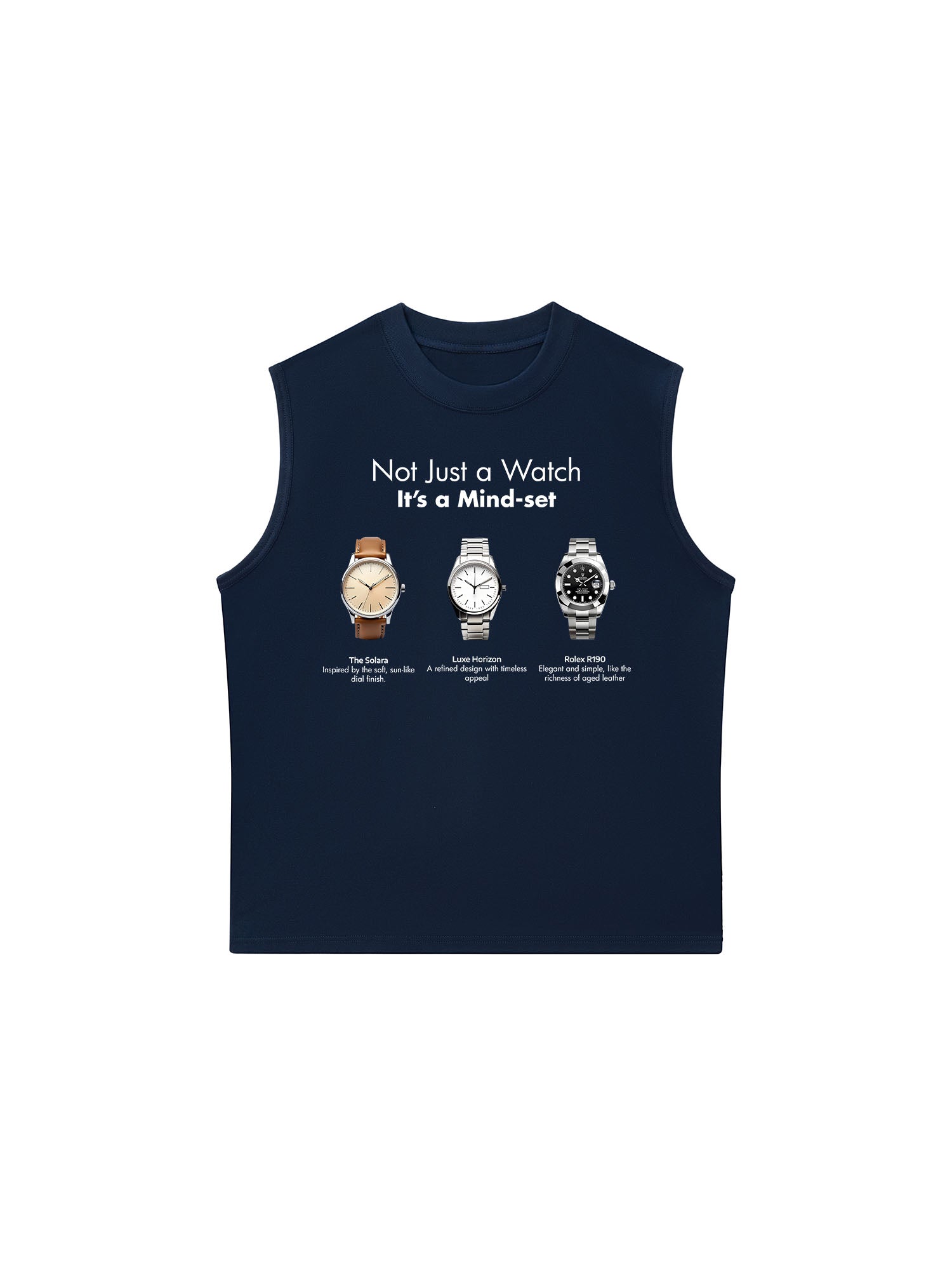 Áo Ba Lỗ Relaxed Fit Watch It_s A Mindset